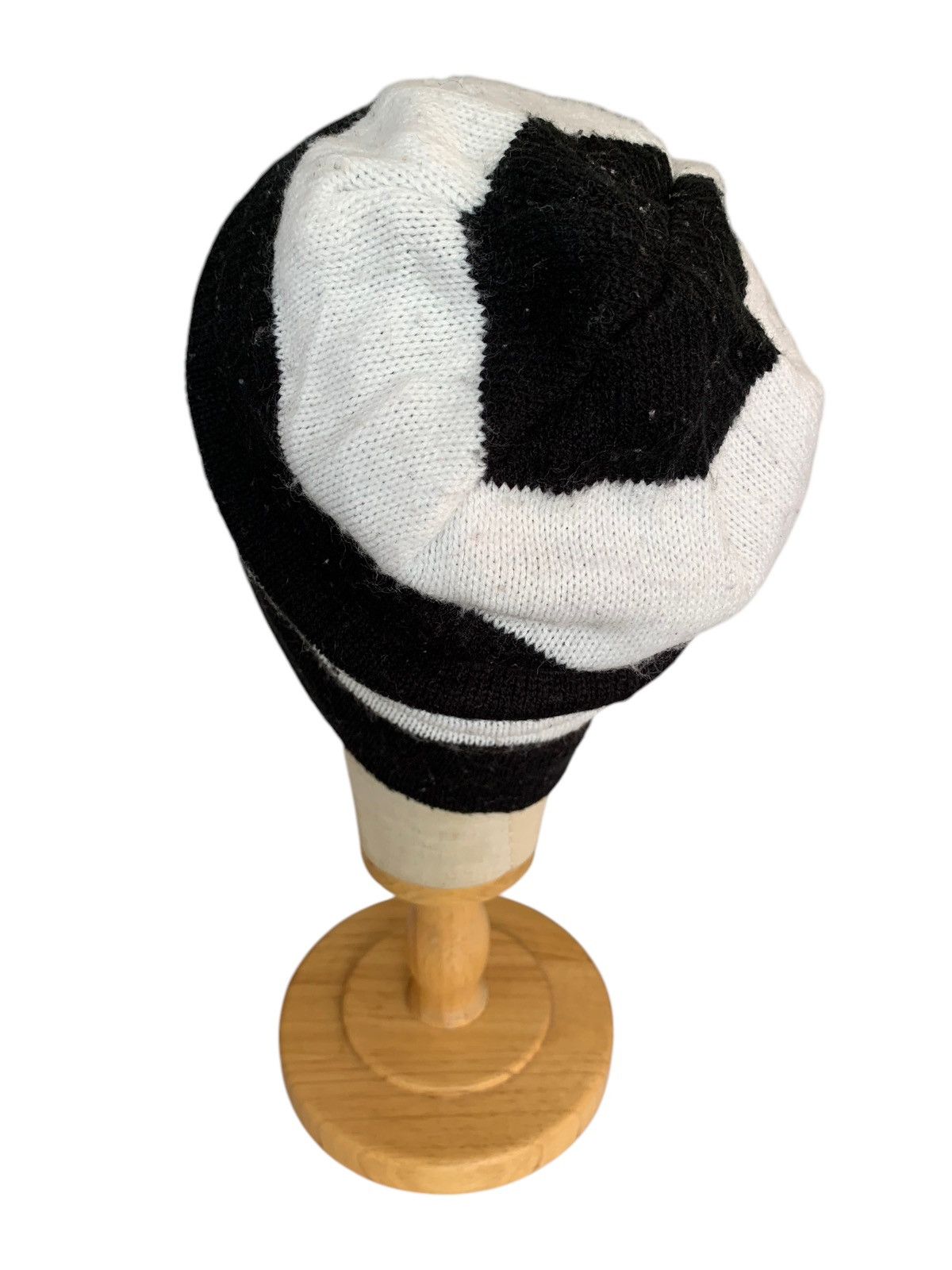 Volcom Stripe Volcom Black&White Rare Hairy Streetwear Beanie Hats Size ONE SIZE - 9 Thumbnail