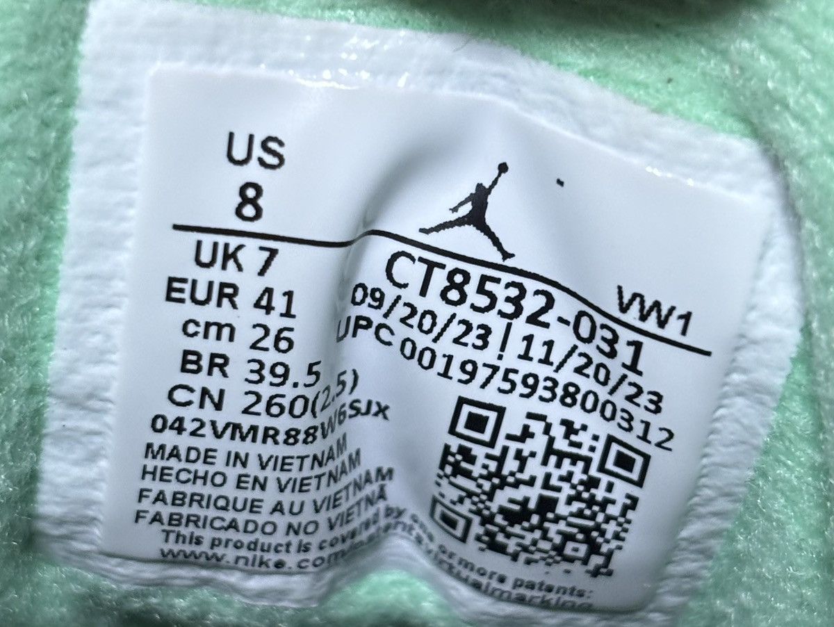 Jordan Brand Jordan 3 Retro Green Glow 2024 Size 8 Size US 8 / EU 41 - 6 Thumbnail
