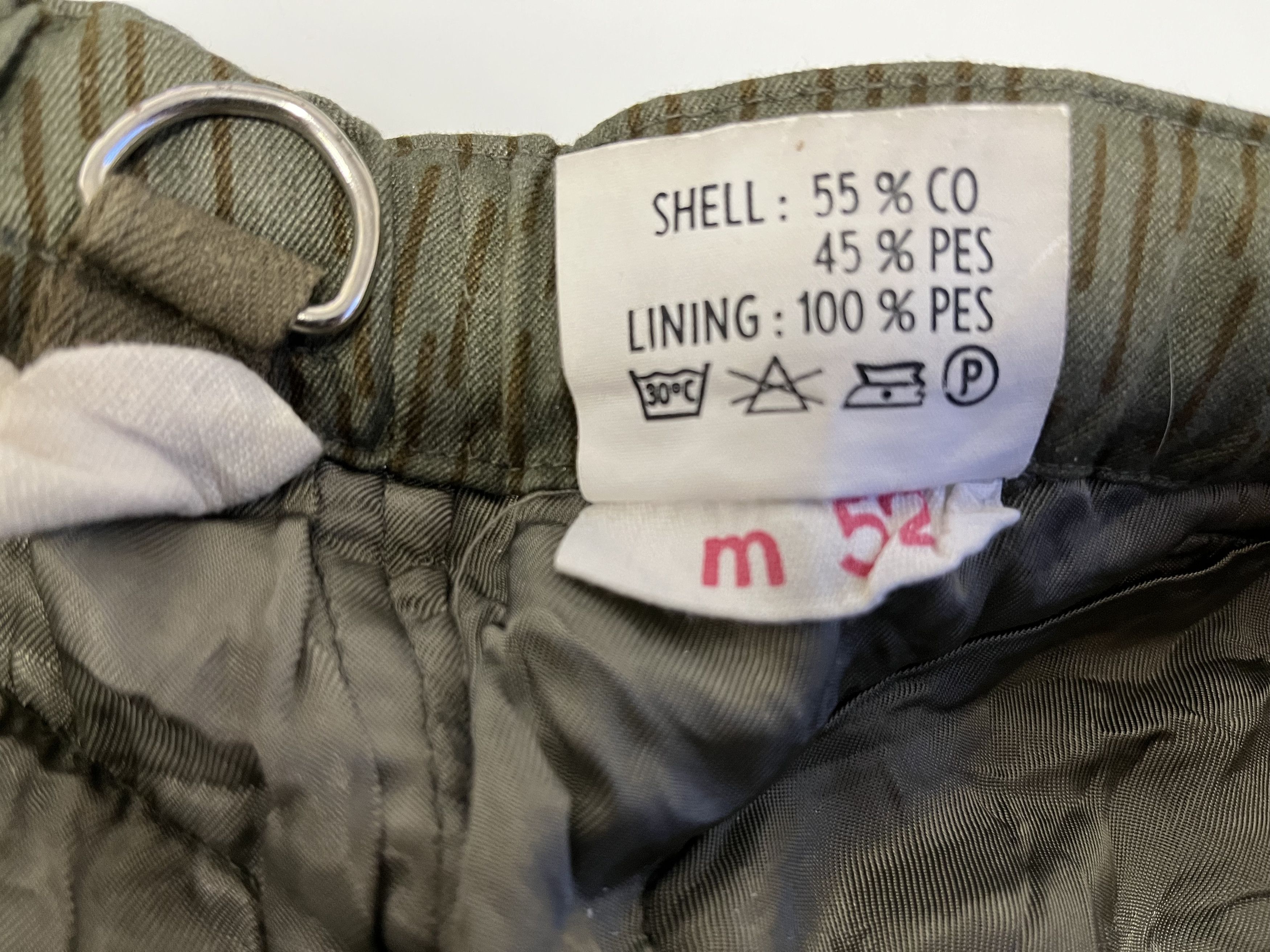 Vintage 70s Winter L Camo Strichtarn Pants Sturm Handels Trousers XL Size US 38 / EU 54 - 10 Thumbnail