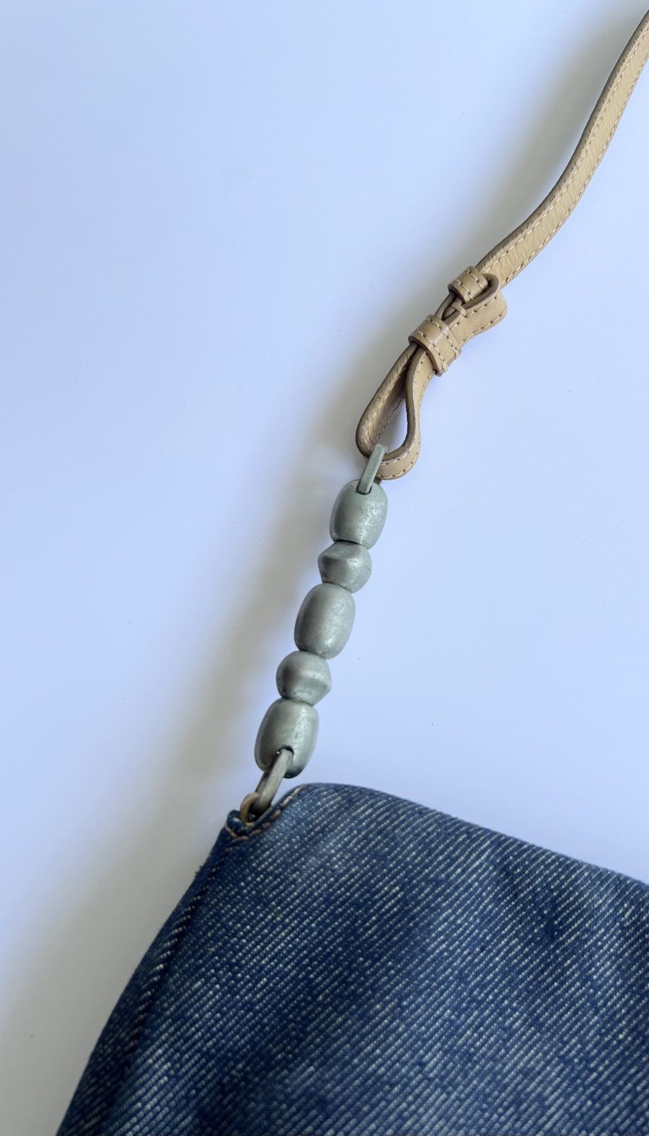Dior RARE - Dior John Galliano - S/S00 Denim Melice Shoulder Bag Size ONE SIZE - 13 Thumbnail