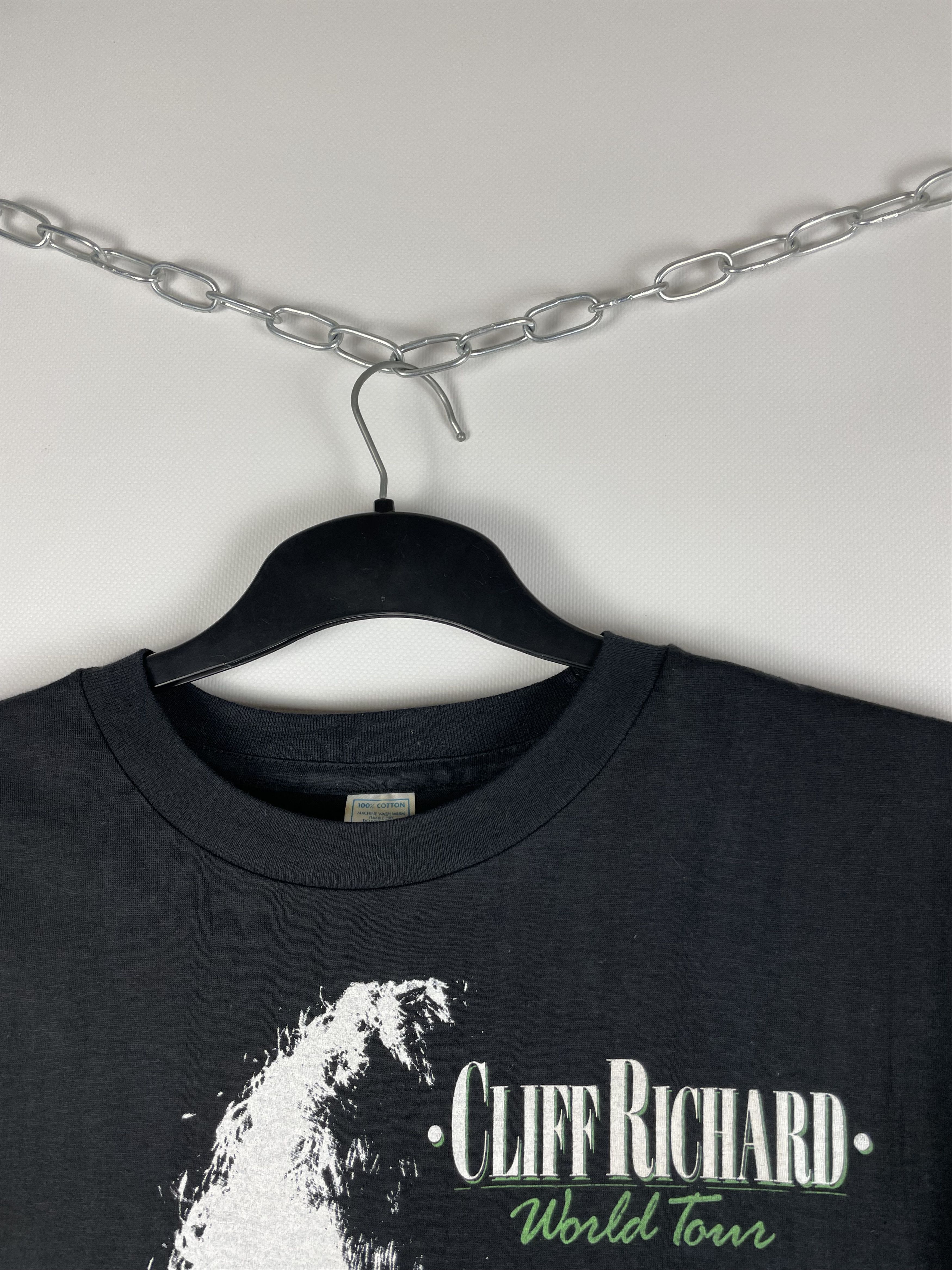 Band Tees Cliff Richard Always Guaranteed 1987 World Tour T-shirt Size US L / EU 52-54 / 3 - 4 Thumbnail
