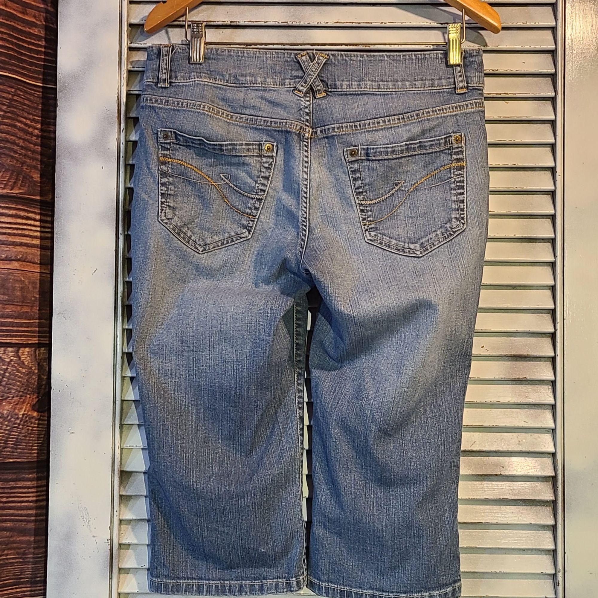 Designer DKNY Jeans Sz 8 Denim Bermuda Shorts Size 30" / US 8 / IT 44 - 7 Thumbnail