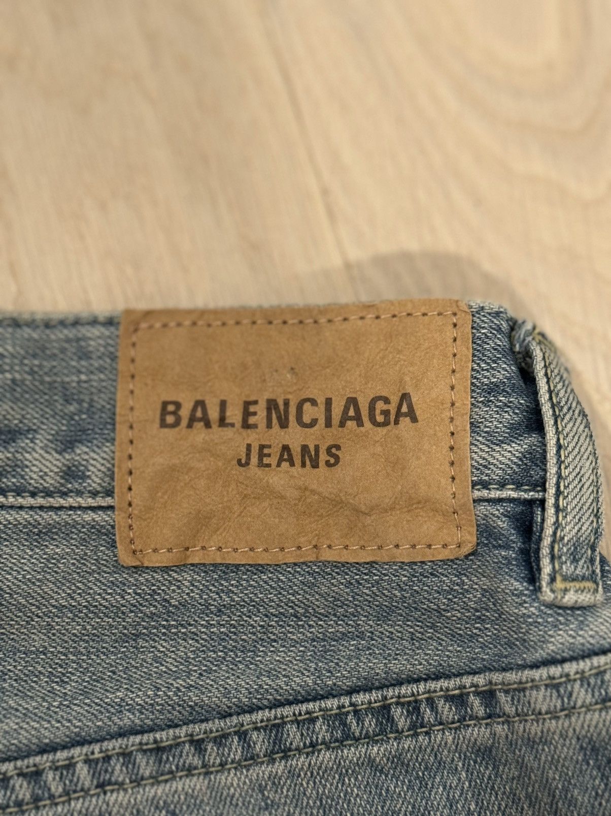 Balenciaga Flarred Denim Pants Jeans in blue Size US 32 / EU 48 - 10 Thumbnail