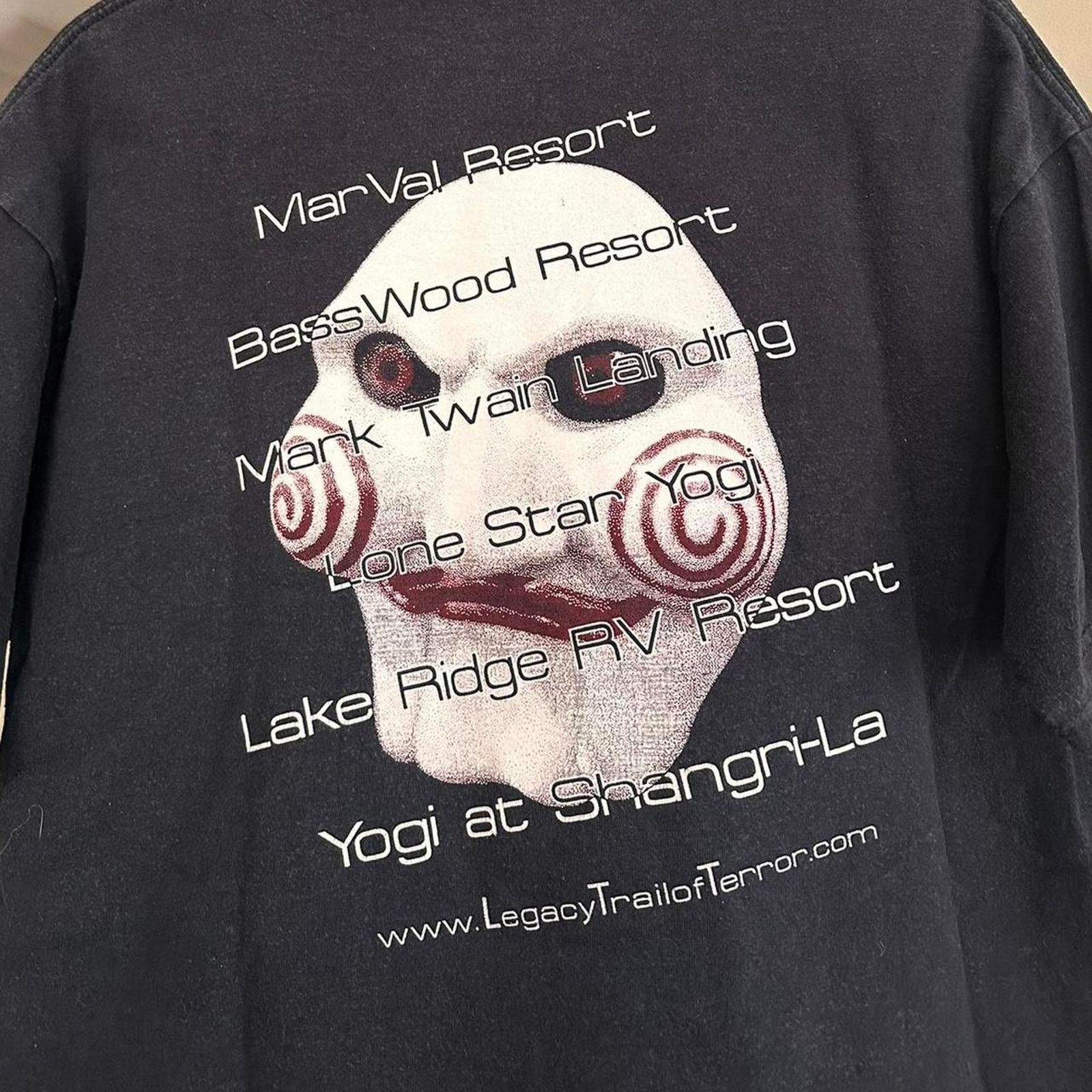 Rap Tees × Vintage Vintage Saw Movie Parody Shirt Size US L / EU 52-54 / 3 - 6 Thumbnail