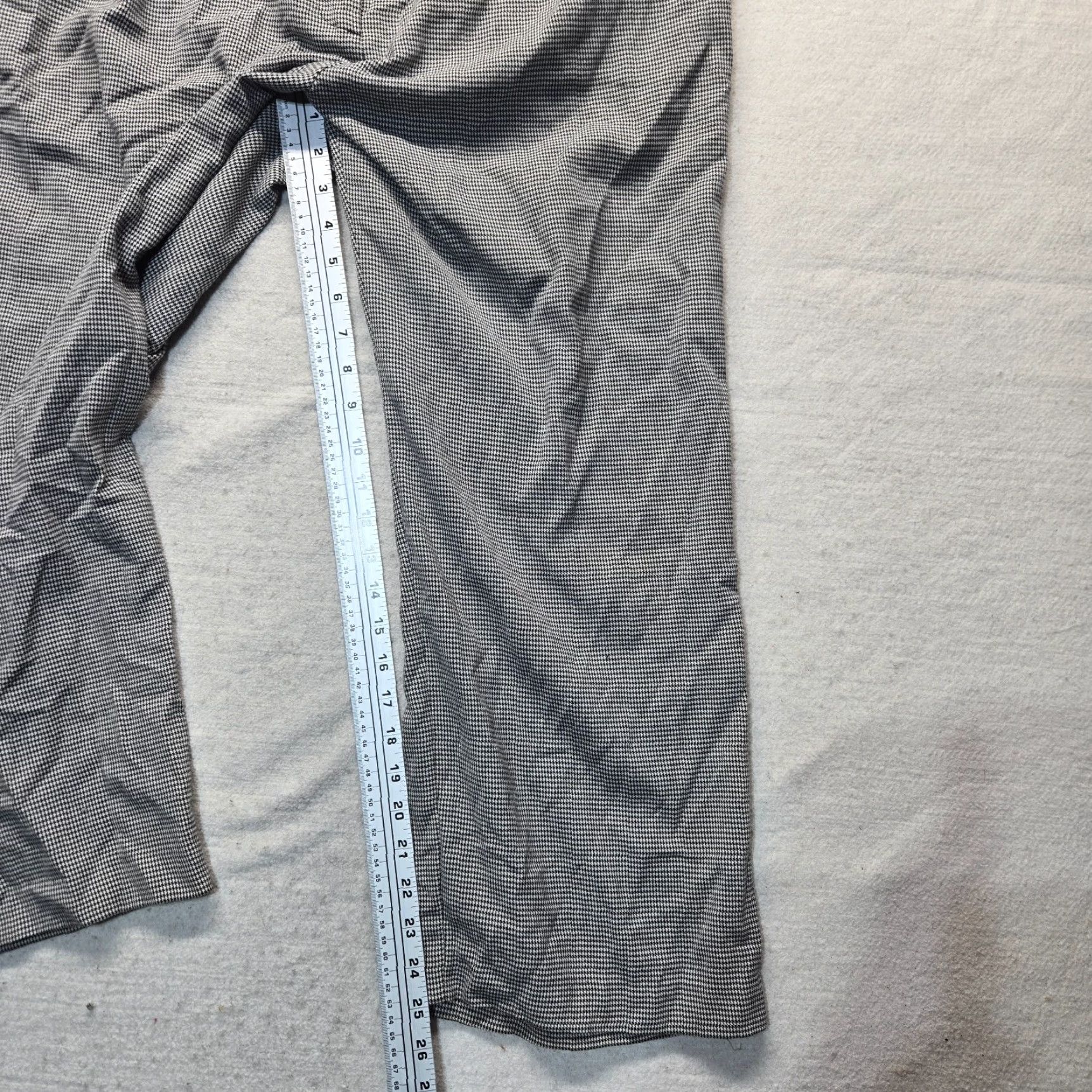 Vintage Jaclyn Smith Gray Capri Pants Casual Adult Women's Size 16 Capris Pockets Wide-Leg Size 38" / US 16 / IT 52 - 6 Thumbnail