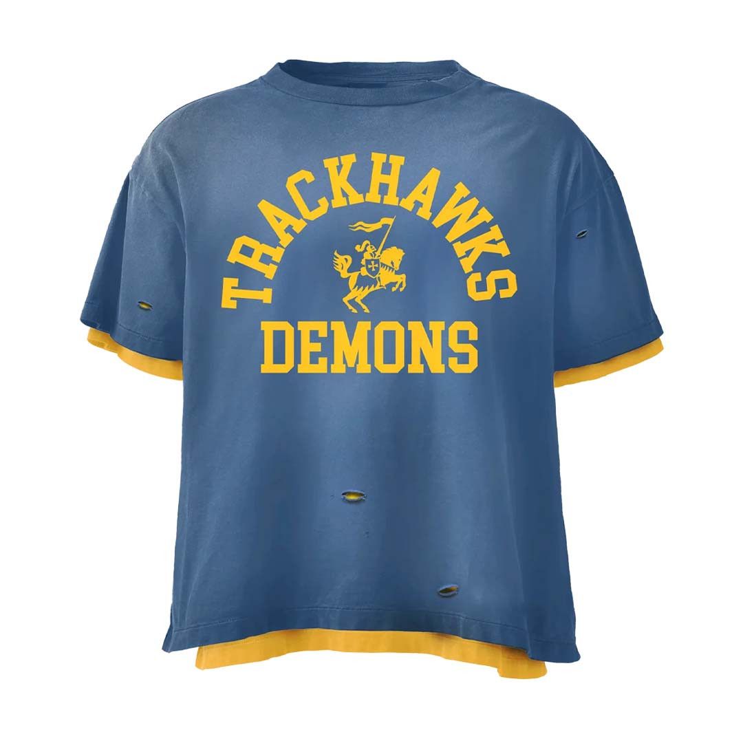 Bravest Studios Trackhawk Double Layer Tee Blue Yellow Size US XXL / EU 58 / 5 - 1 Thumbnail