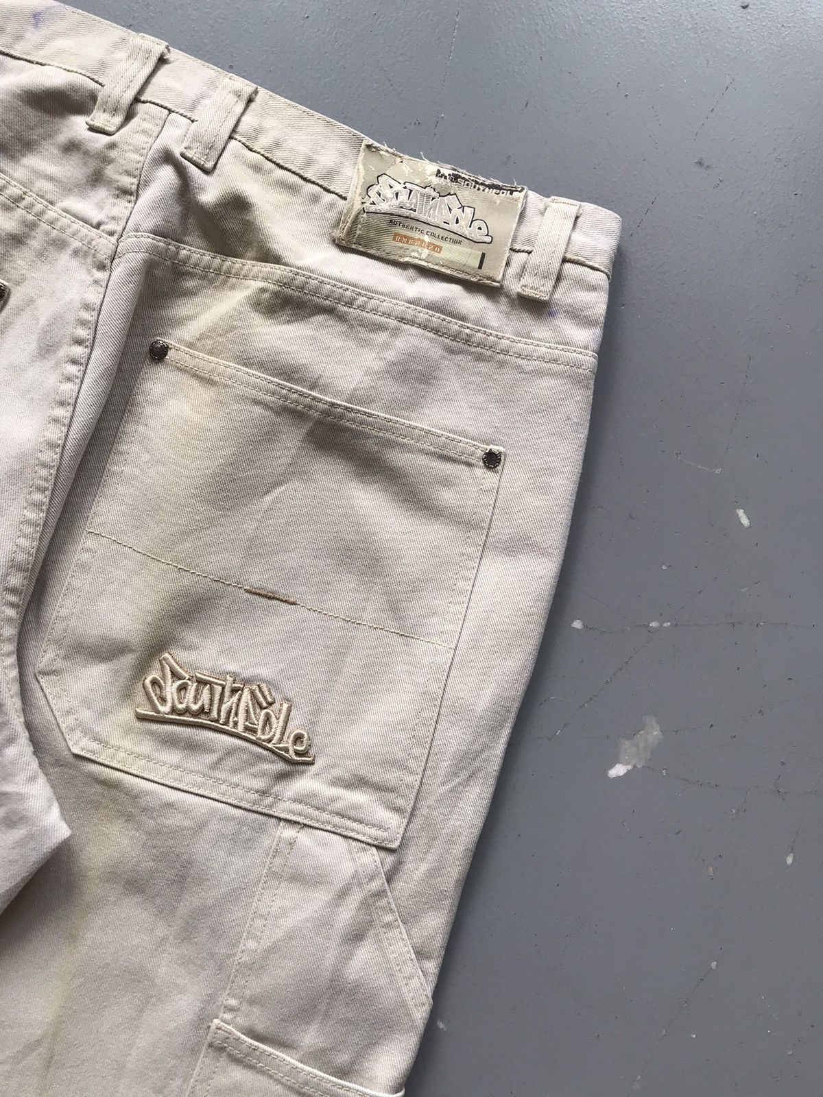 Southpole × Vintage Vintage Southpole brown yellow tab baggy fit denim Size US 38 / EU 54 - 12 Thumbnail