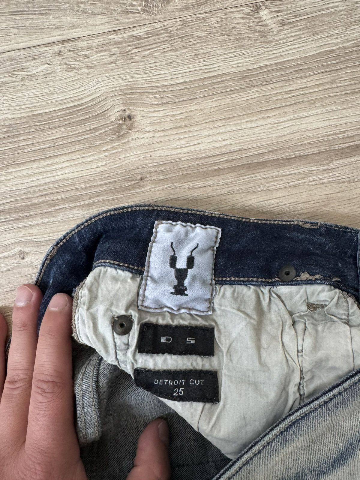 Rick Owens Rick Owens Hustler Detroit Cut Jeans Women’s Size 25" / US 0 / IT 36 - 6 Thumbnail
