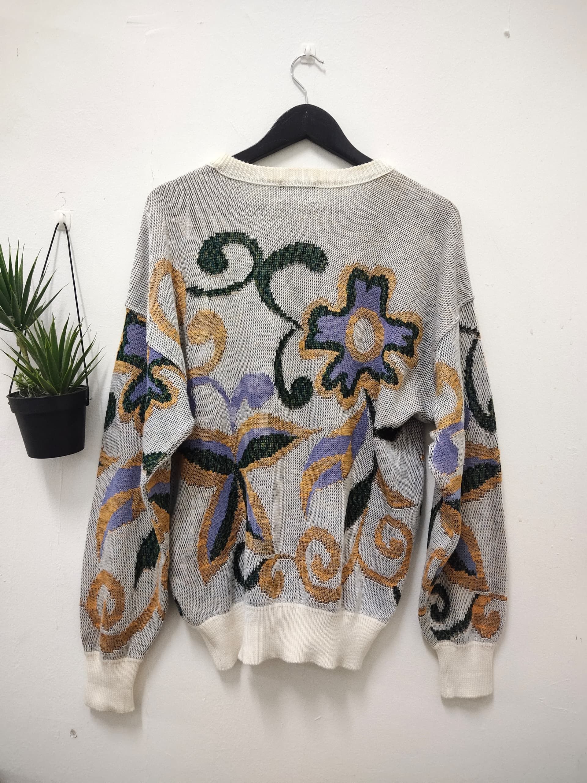 Coogi vintage Floral Motive knitwear like COOGI streetwear Size US L / EU 52-54 / 3 - 4 Thumbnail