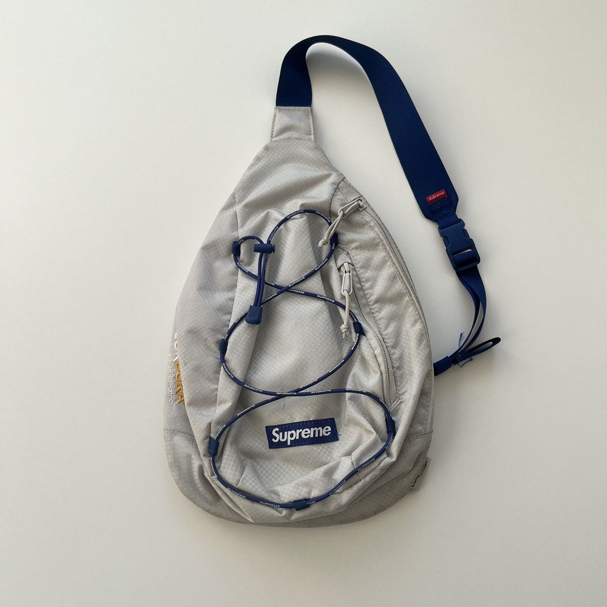 Supreme Supreme Sling Bag Silver SS22 | Grailed