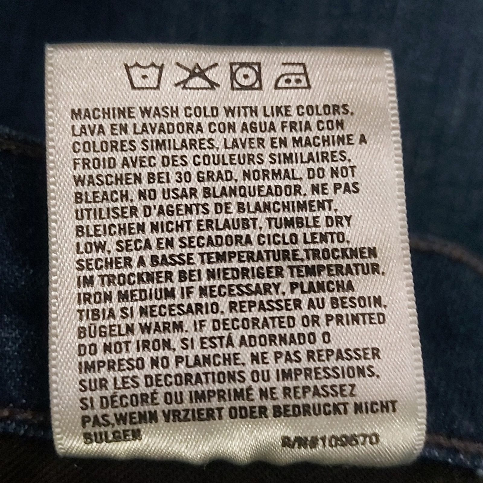 Citizens Of Humanity Citizens of Humanity Dani Cropped Straight Leg Blue Jean 27 Size 27" / US 4 / IT 40 - 6 Thumbnail