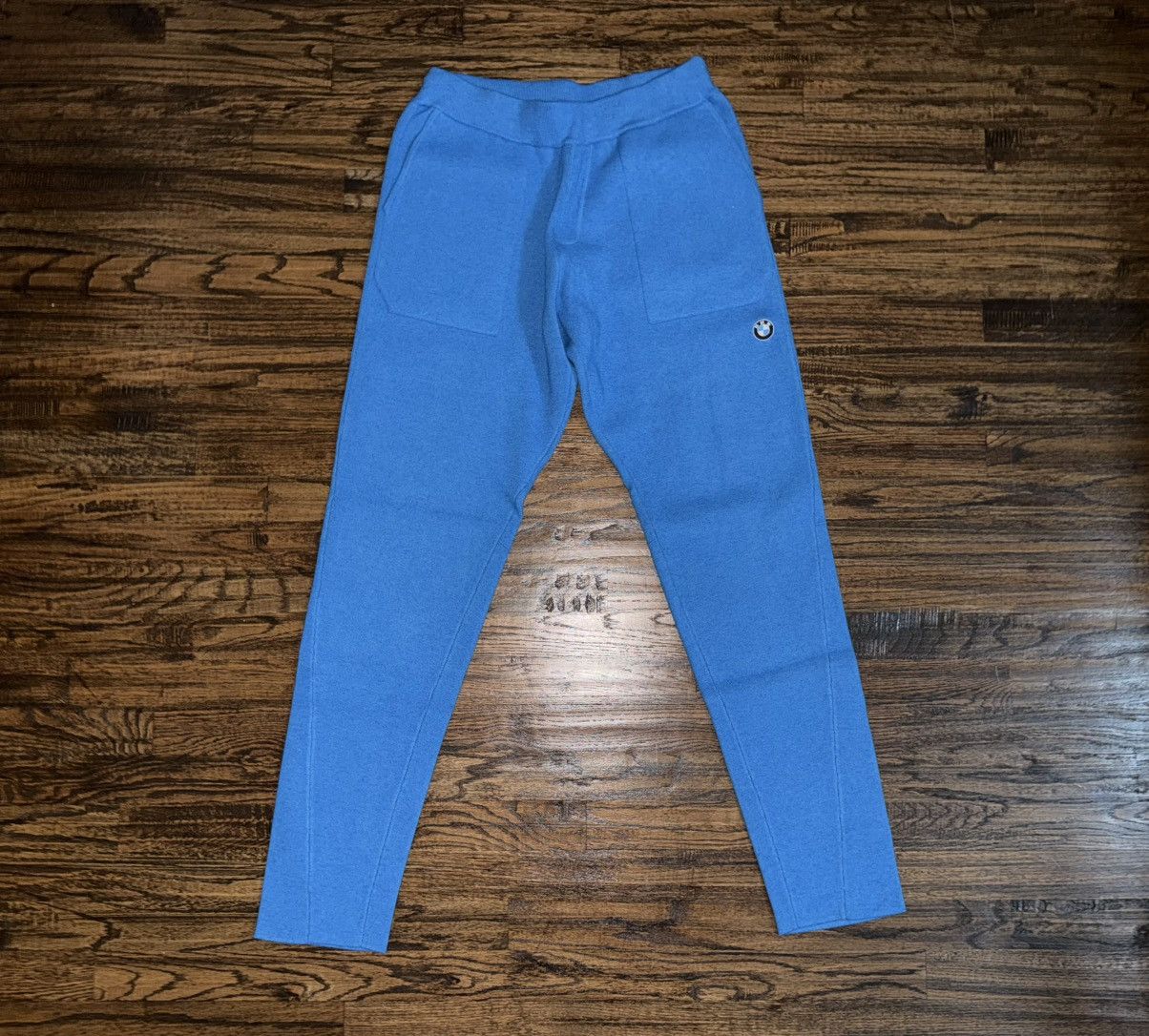BMW × Kith KITH X BMW Compact Knit Bennett Pant Blue Size Medium Size US 31 - 1 Thumbnail