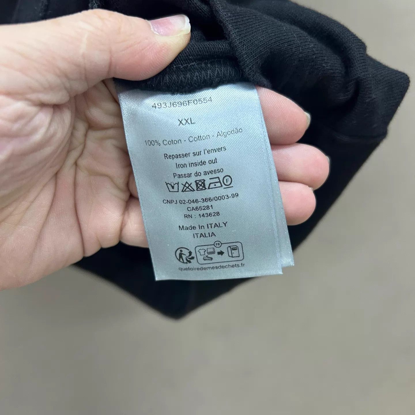 Dior Dior Script Logo T-Shirt XXL 99 New Size US XXL / EU 58 / 5 - 4 Thumbnail