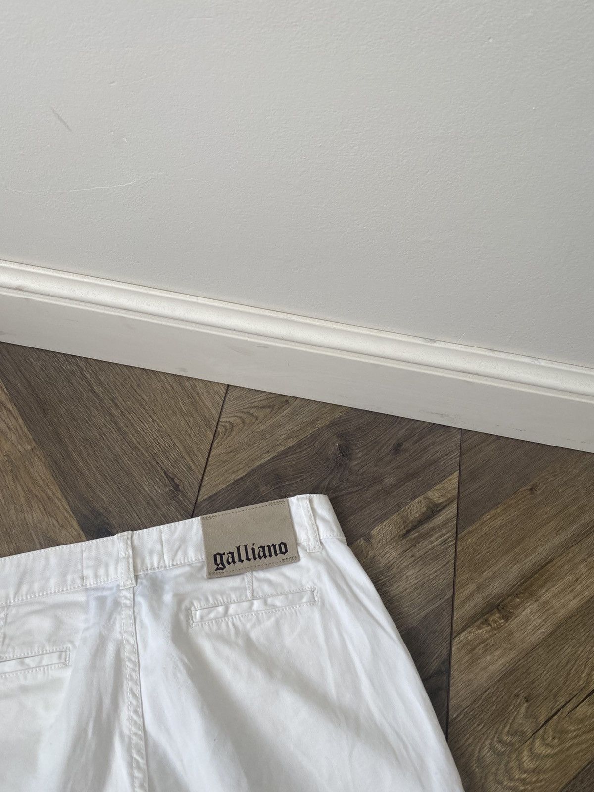 John Galliano Vintage John Galliano women’s white pants Size 28" / US 6 / IT 42 - 11 Thumbnail