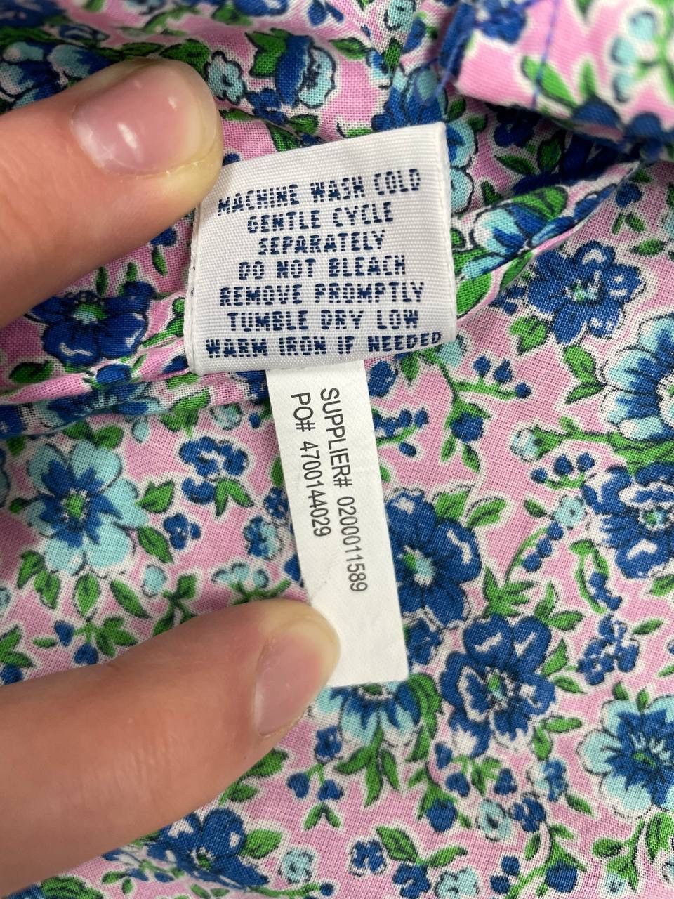 Ralph Lauren Ralph Lauren Women Cotton Shirt Floral Print Pink Size S Size US S / EU 44-46 / 1 - 9 Thumbnail