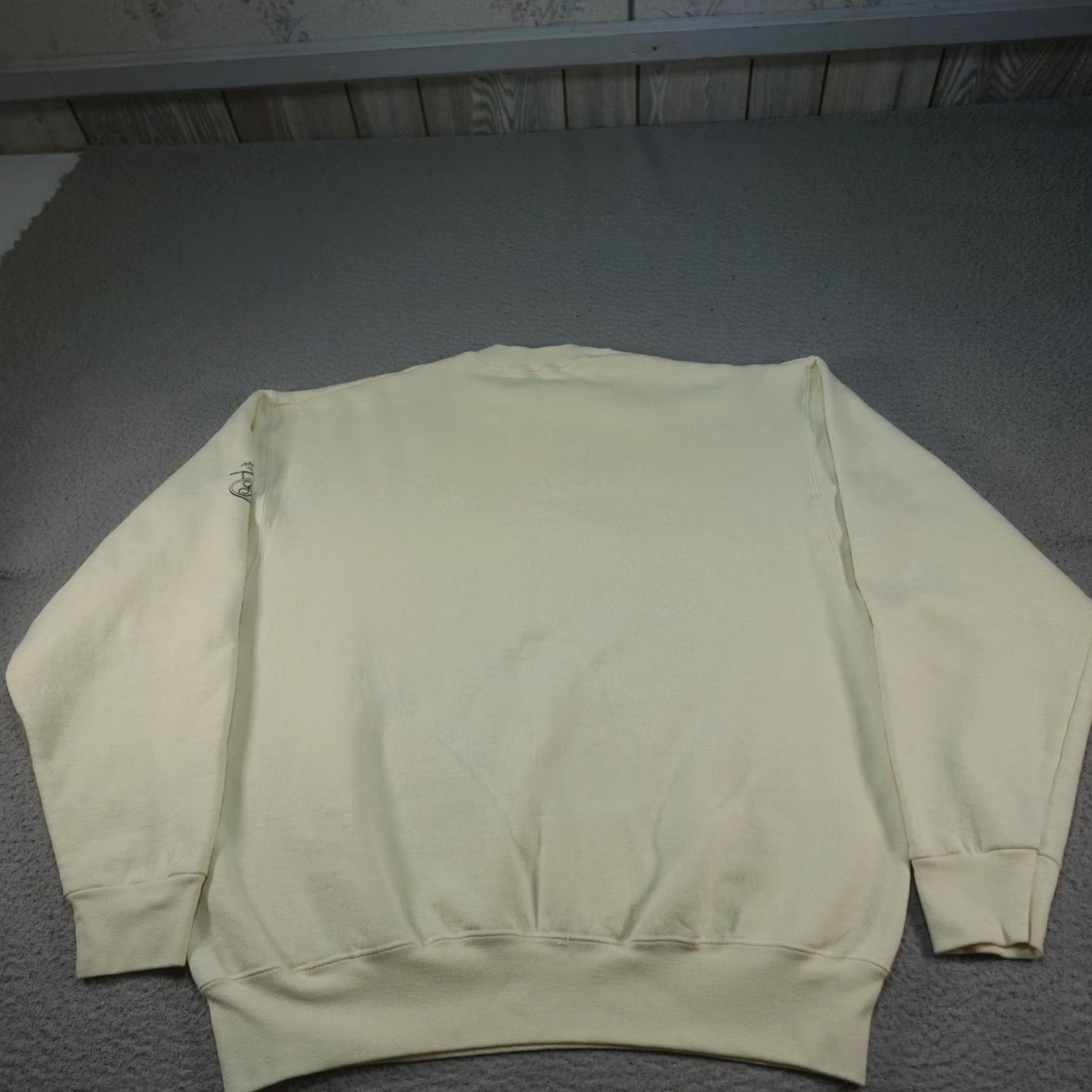 Fruit Of The Loom VINTAGE Gardening Tools Sweatshirt Mens XL White 90s AOP Graphic Garden Made USA Size US XL / EU 56 / 4 - 6 Thumbnail