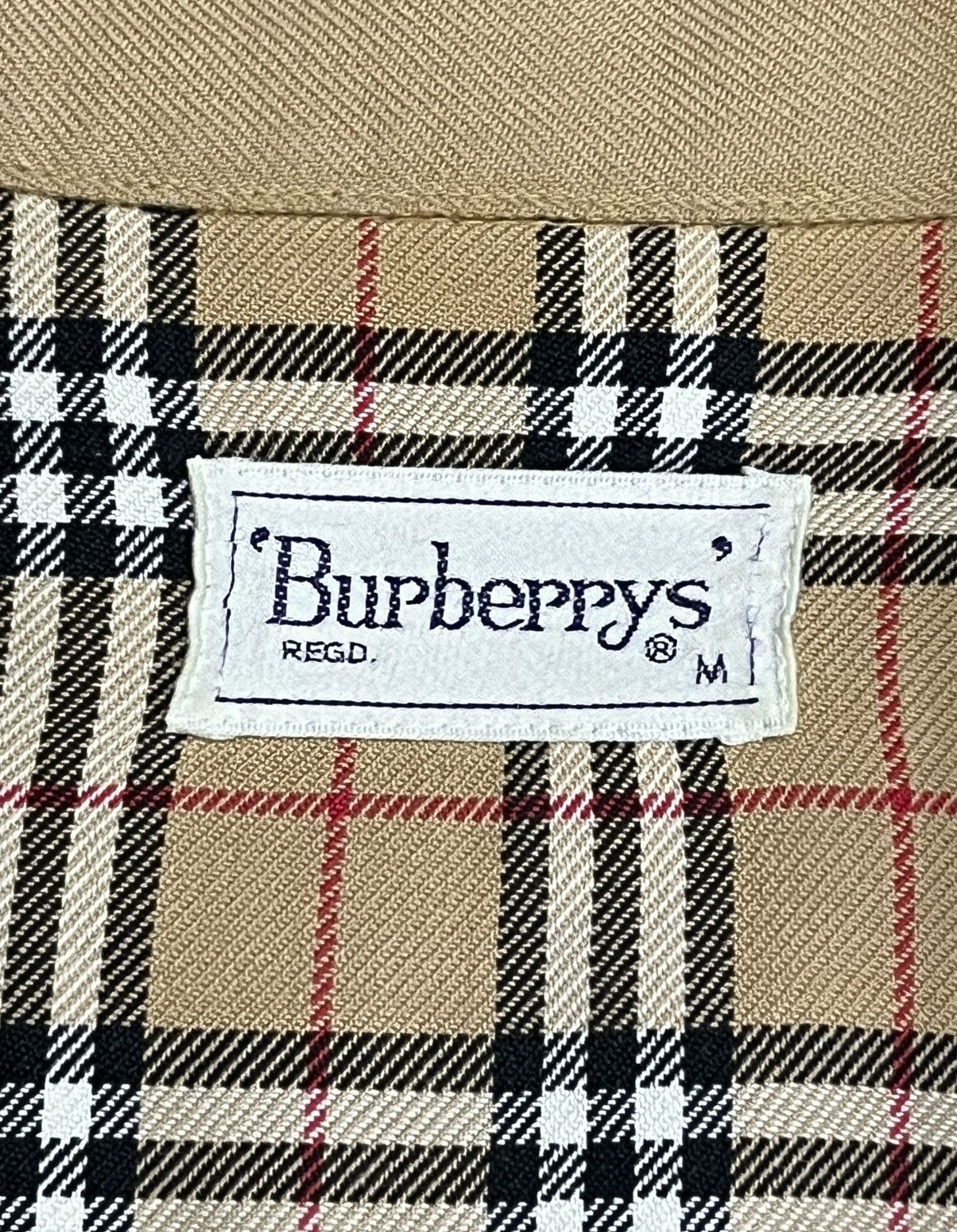 Burberry Vintage BURBERRYS' Nova Check Longsleeve Pajama Shirt Size US S / EU 44-46 / 1 - 8 Thumbnail