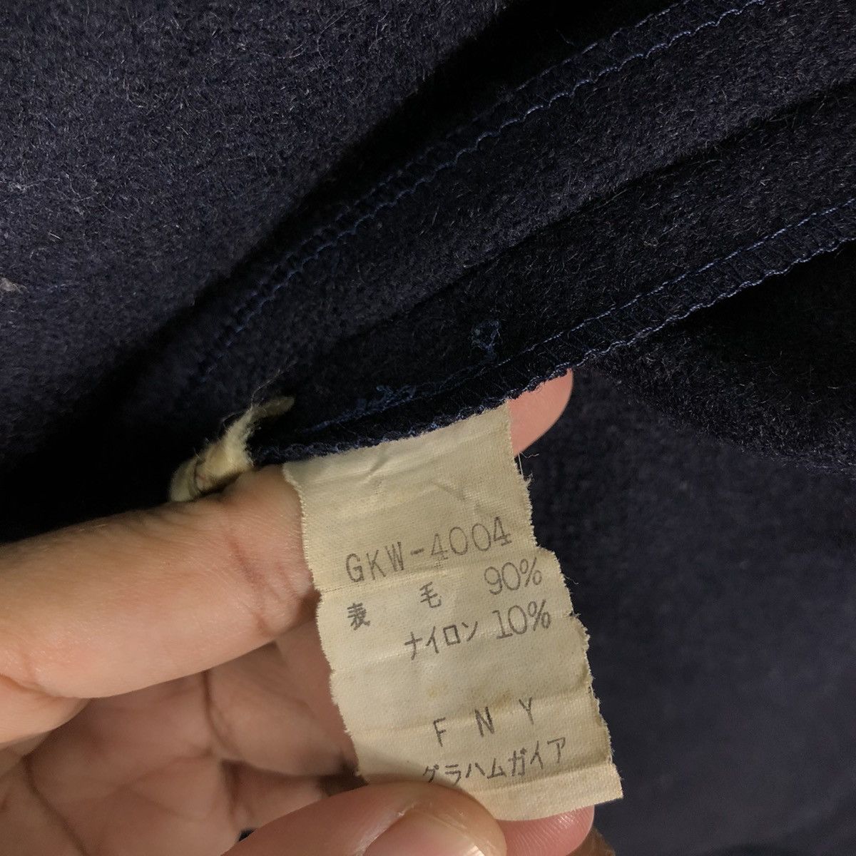 Japanese Brand 🔥Vintage Wool Work Biker Jacket Japan Made Issey Miyake Size US M / EU 48-50 / 2 - 18 Thumbnail