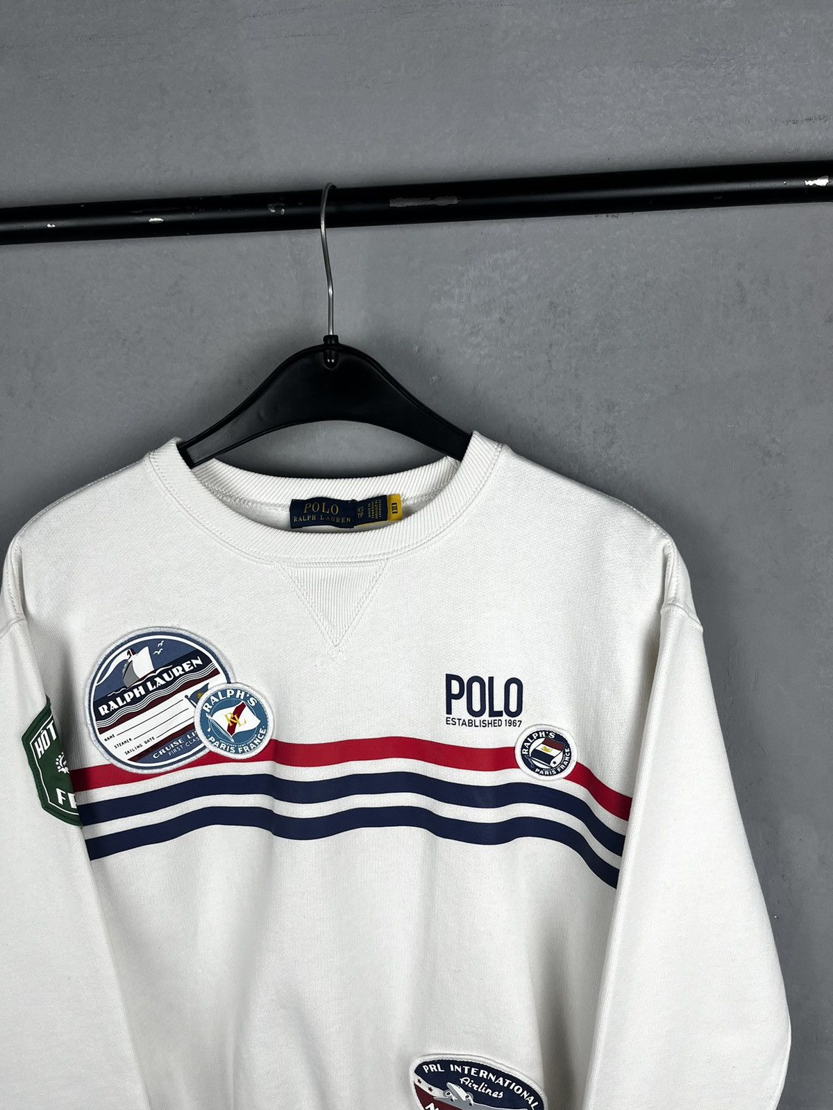 Polo Ralph Lauren × Ralph Lauren Polo Ralph Lauren Patched Patch sweatshirt Size XS / US 0-2 / IT 36-38 - 2 Thumbnail