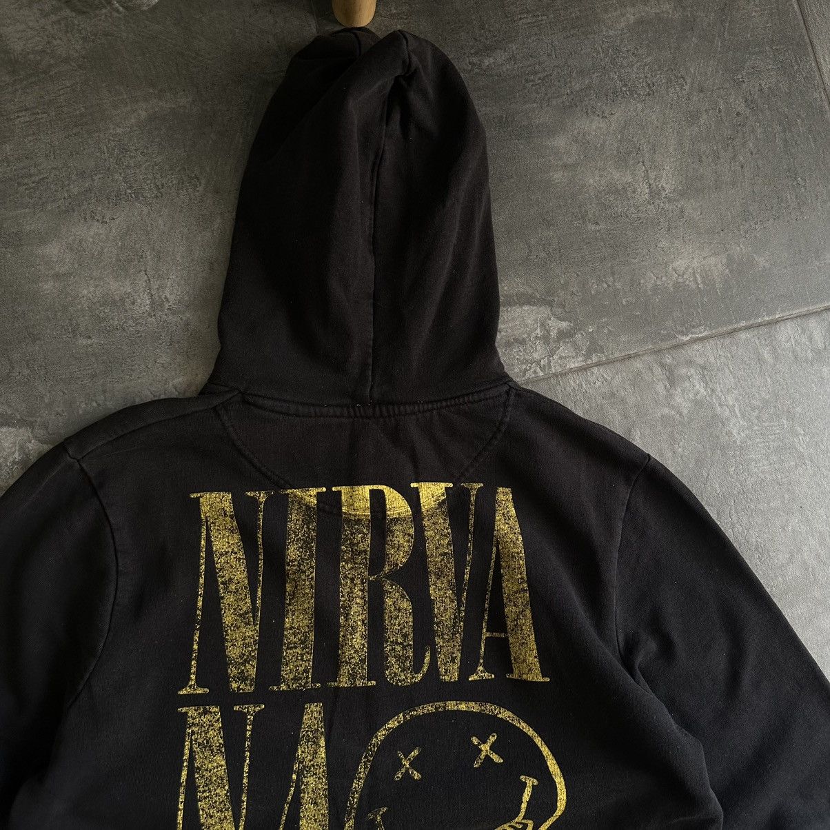 Nirvana × Vintage Vintage Nirvana Hoodie Big Logo Band Rock Y2K 00s Size M / US 6-8 / IT 42-44 - 9 Thumbnail