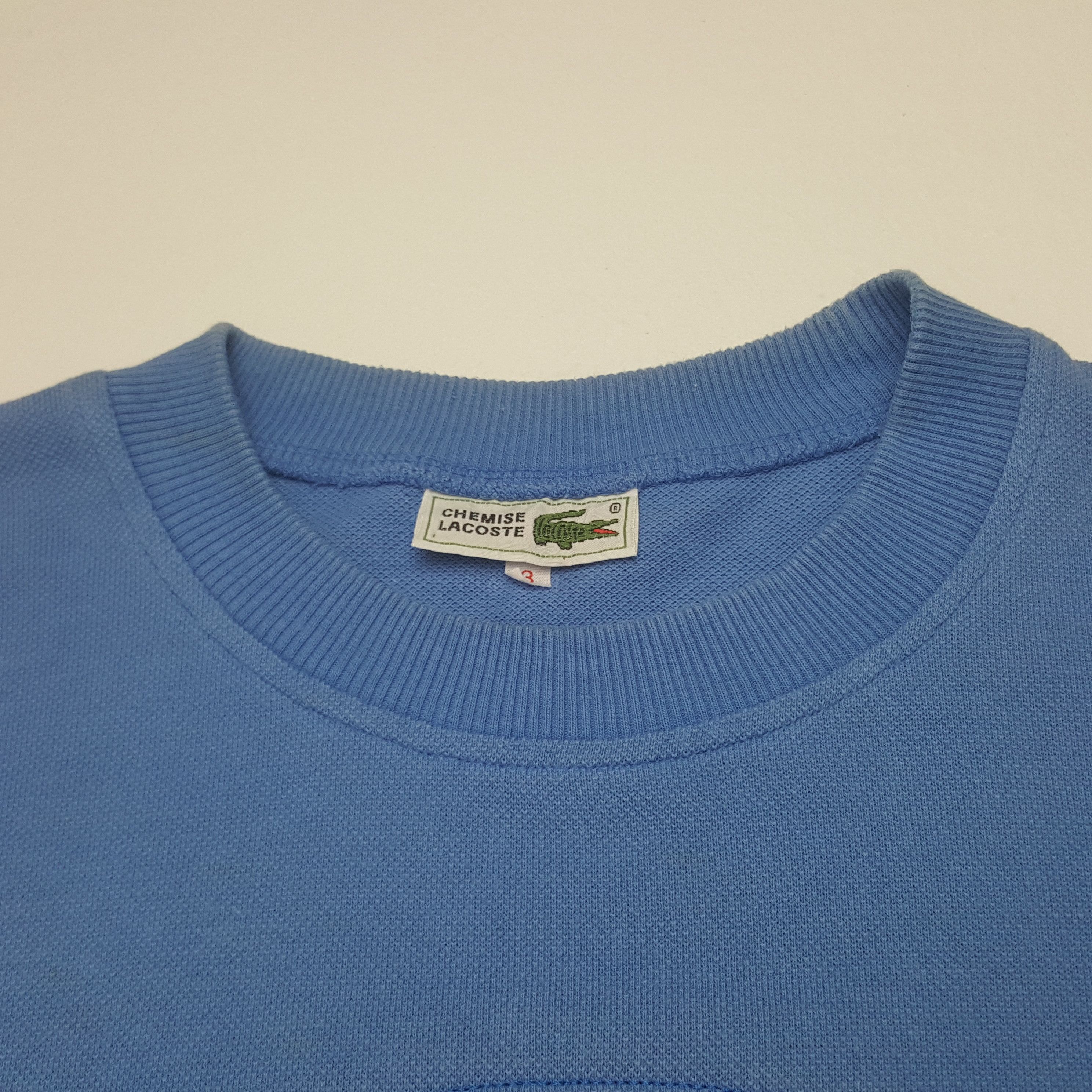 Lacoste Vintage Lacoste Big Logo Sweatshirt C306N6 Size US S / EU 44-46 / 1 - 4 Thumbnail