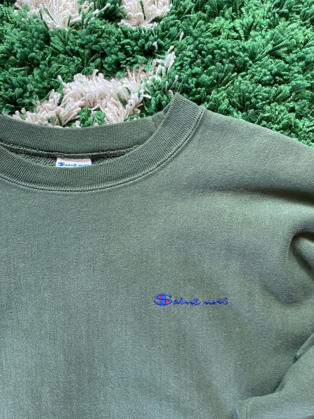 Saint Michael Saint Michael x Champion Parody Crewneck Size US XL / EU 56 / 4 - 2 Thumbnail