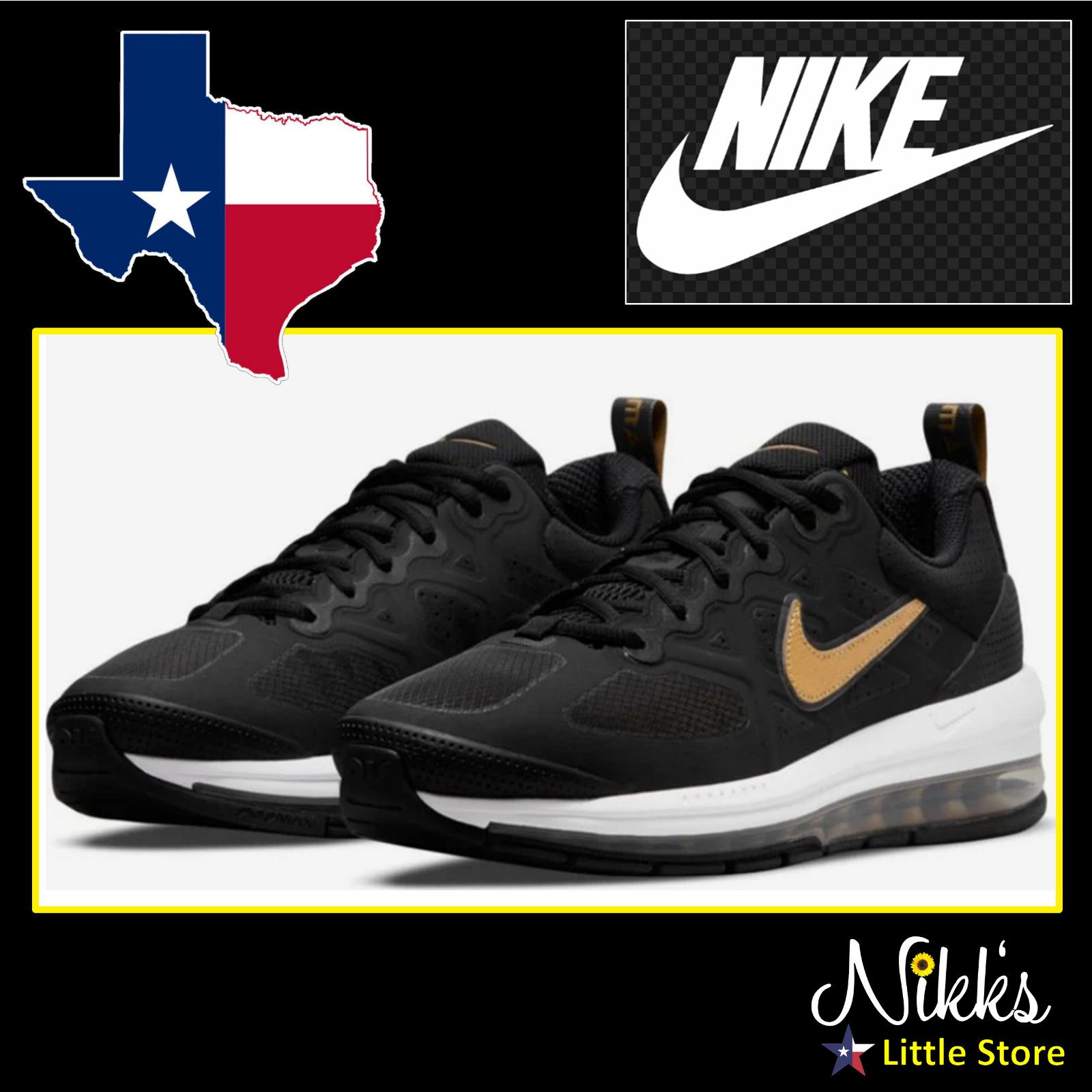 Nike Nike Air Max Genome 'Black Metallic / Men 9.5 [DM7567-001] Size US 9.5 / EU 42-43 - 1 Thumbnail