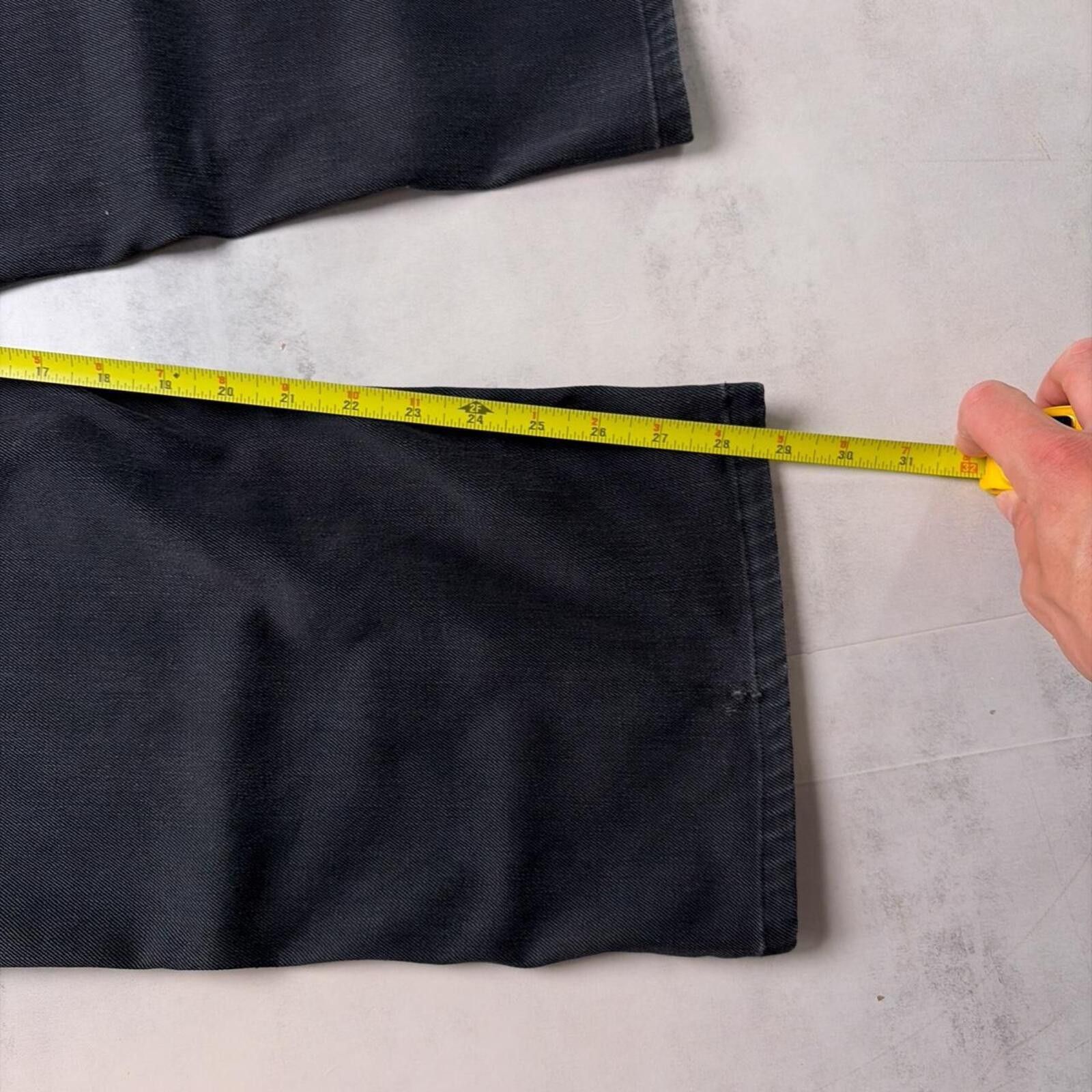 Hugo Boss Y2K Black Hugo Boss Baggy Grunge Skater Denim Jeans Size US 36 / EU 52 - 7 Thumbnail
