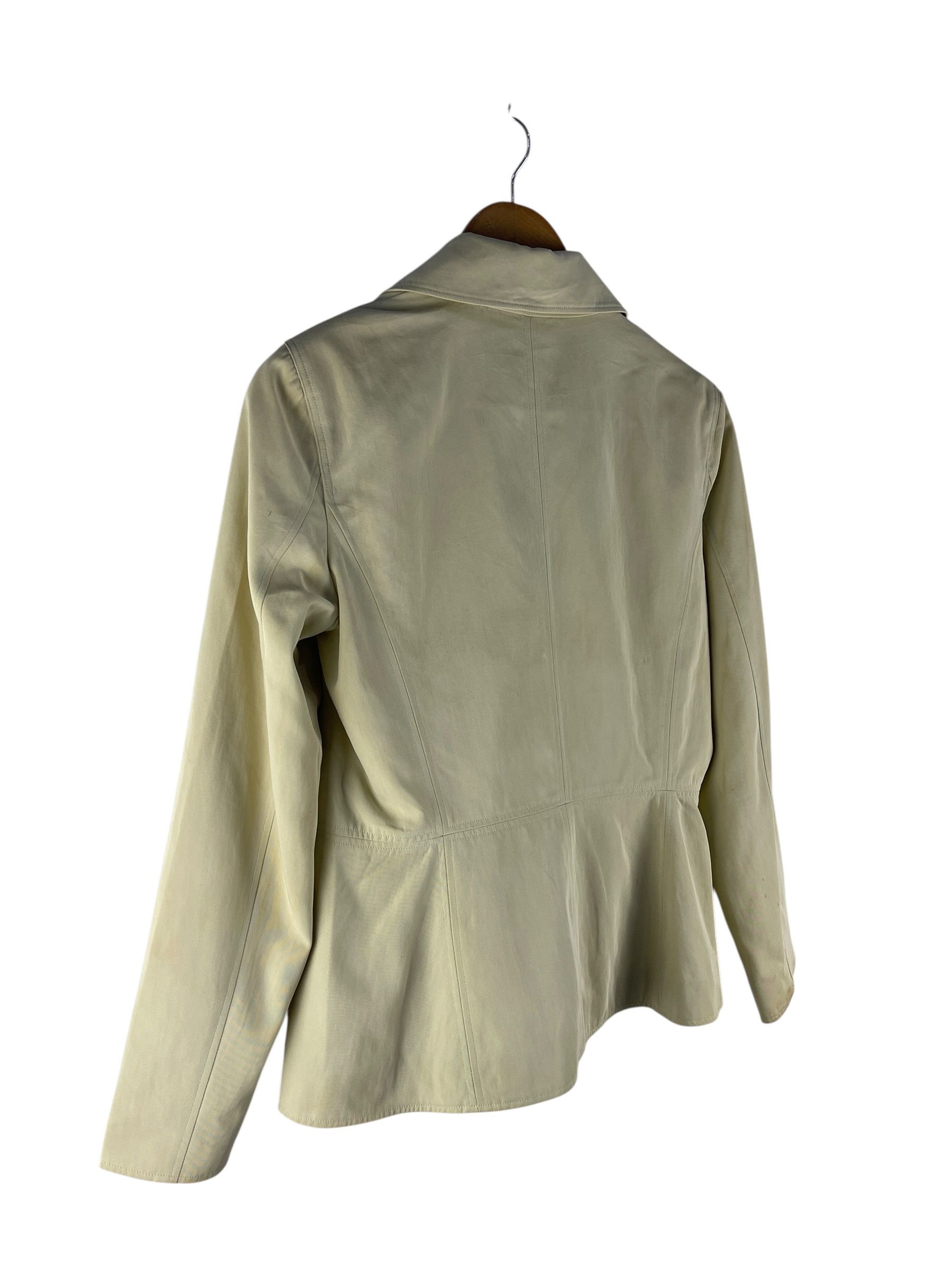 Loewe Vintage LOEWE Tailored Blazer Jacket Cotton Silk Lined Size S / US 4 / IT 40 - 7 Thumbnail