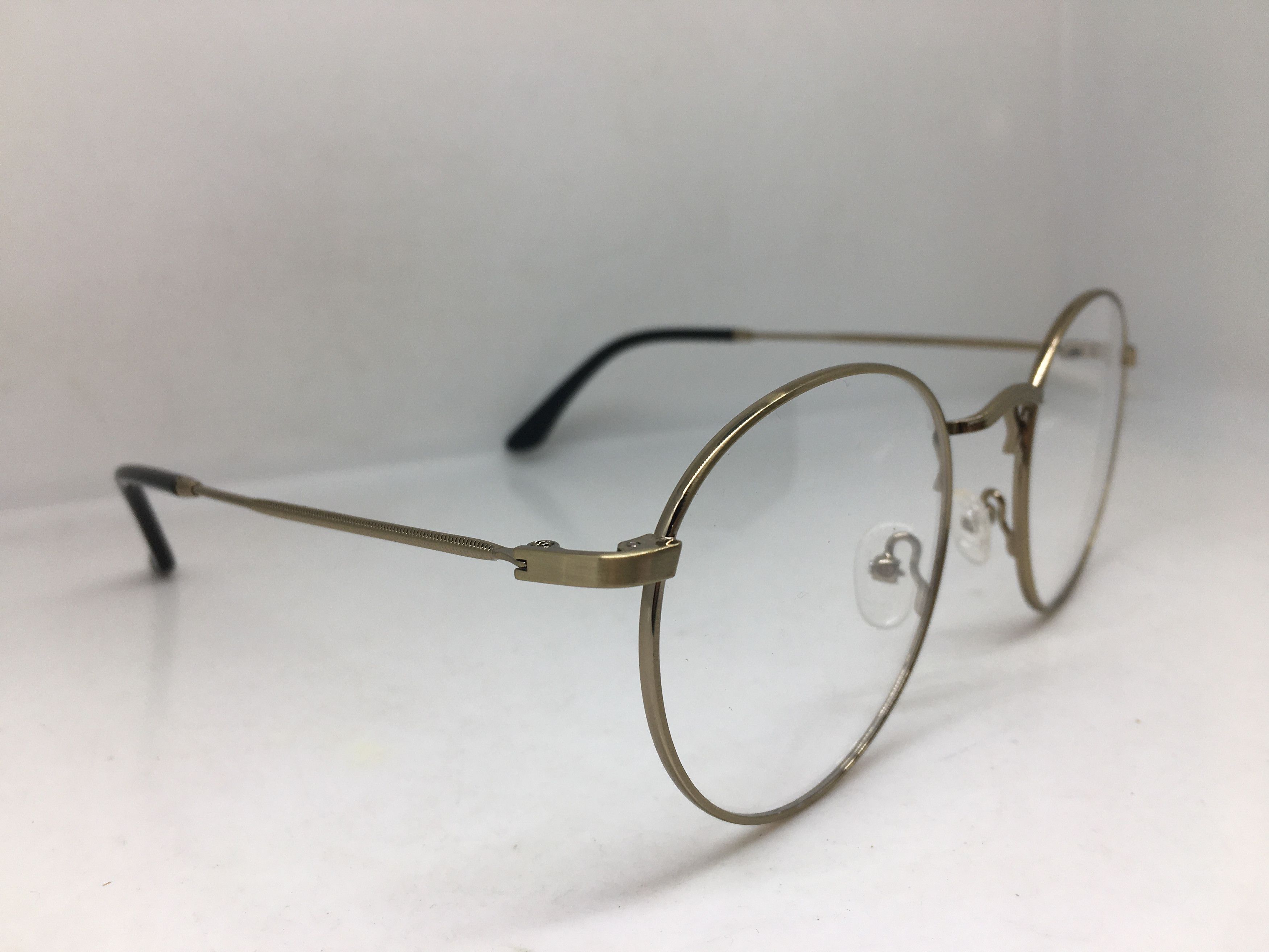 Other Eyebuydirect Disclosure Gold Round Eyeglasses Frame Size ONE SIZE - 3 Thumbnail