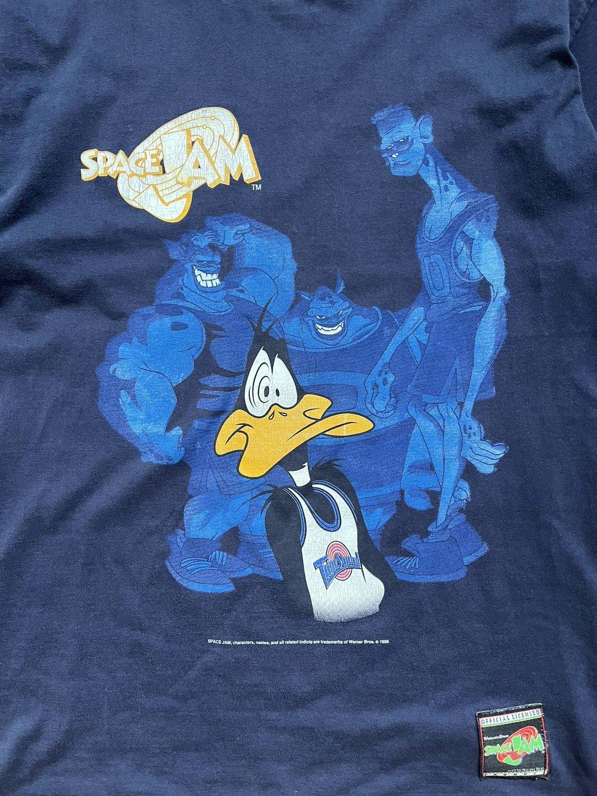 Nutmeg Super Rare Nutmeg x Space Jam vintage ‘90 t-shirt Size US M / EU 48-50 / 2 - 4 Thumbnail