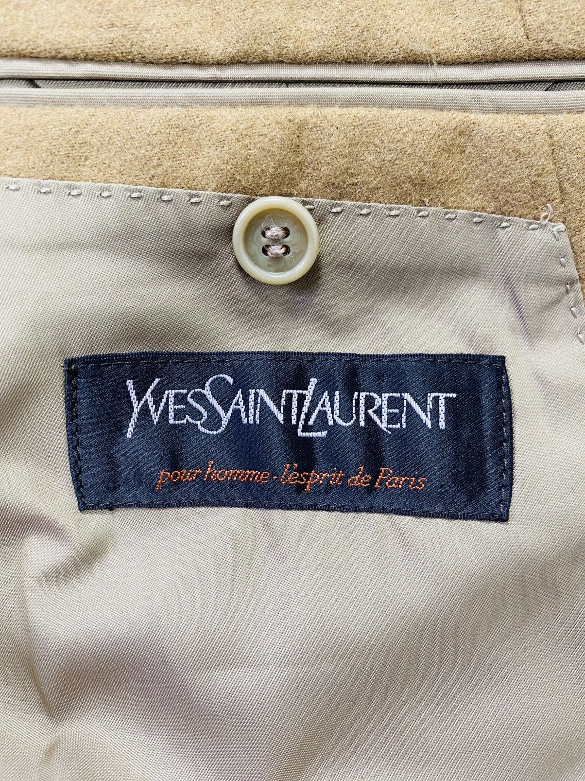 Yves Saint Laurent Vintage Yves Saint Lauren Pour Homme Blazer Size US M / EU 48-50 / 2 - 13 Thumbnail