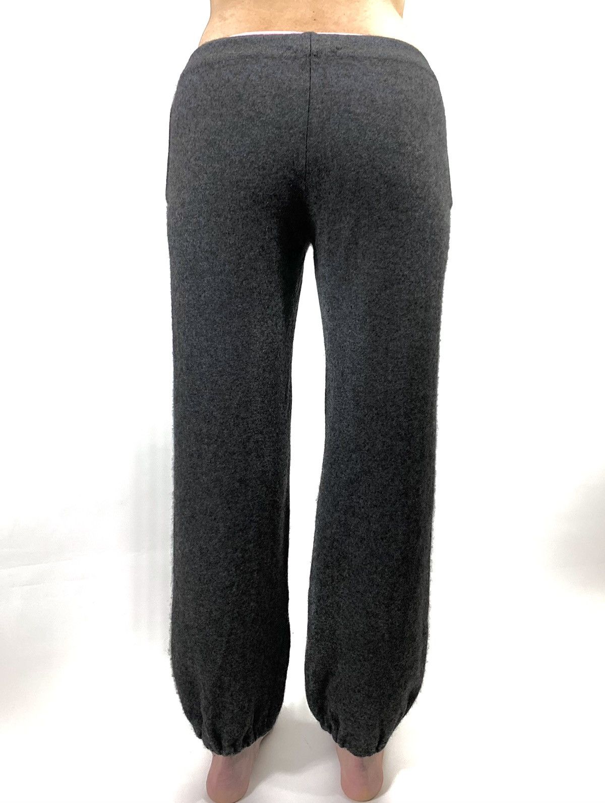 Jil Sander 00s Archive Jil Sander Pure Cashmere Grey Sweatpants Size 26" / US 2 / IT 38 - 4 Thumbnail
