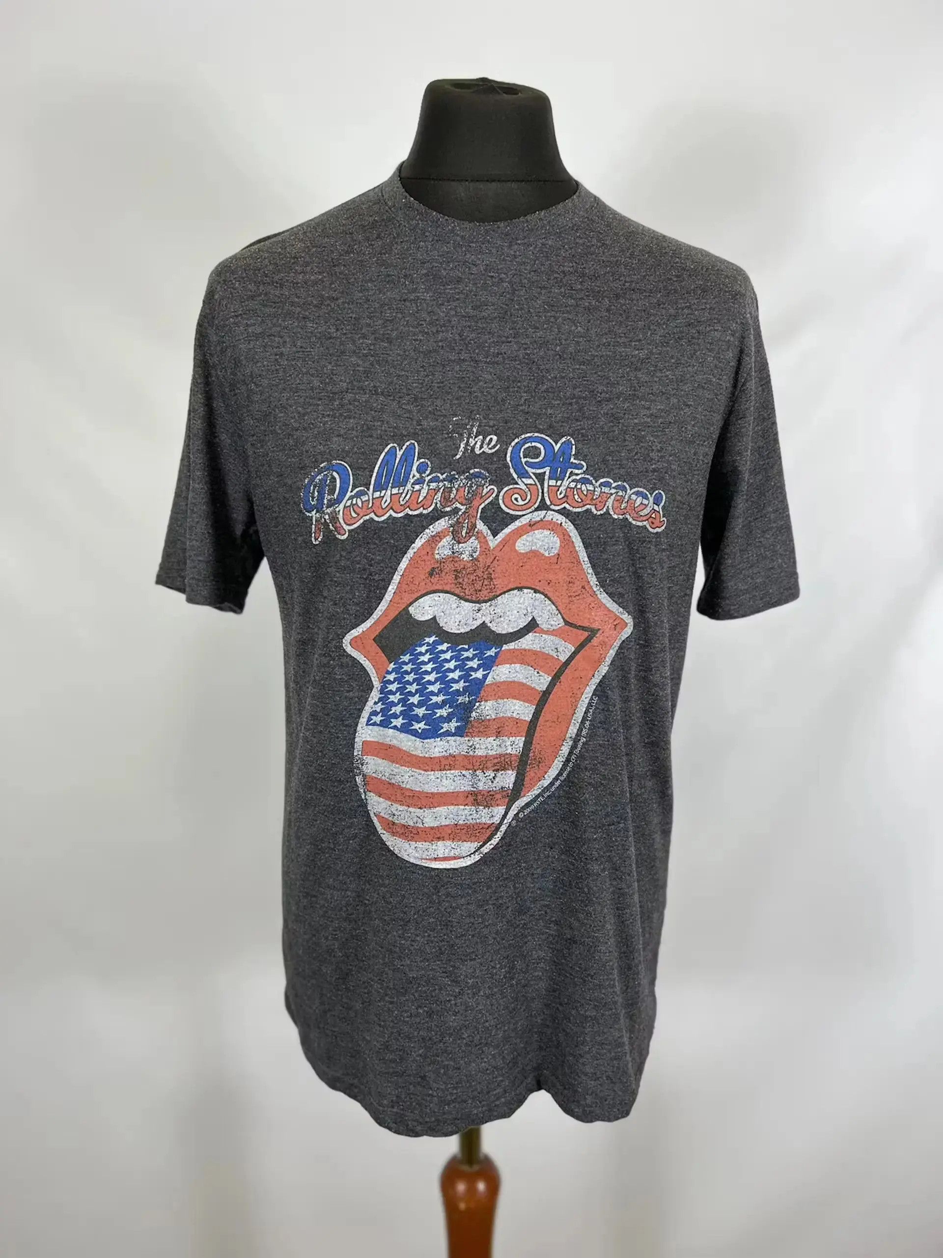 Band Tees × The Rolling Stones × Vintage The Rolling Stones 2009 big logo T-shirt Size US M / EU 48-50 / 2 - 1 Thumbnail