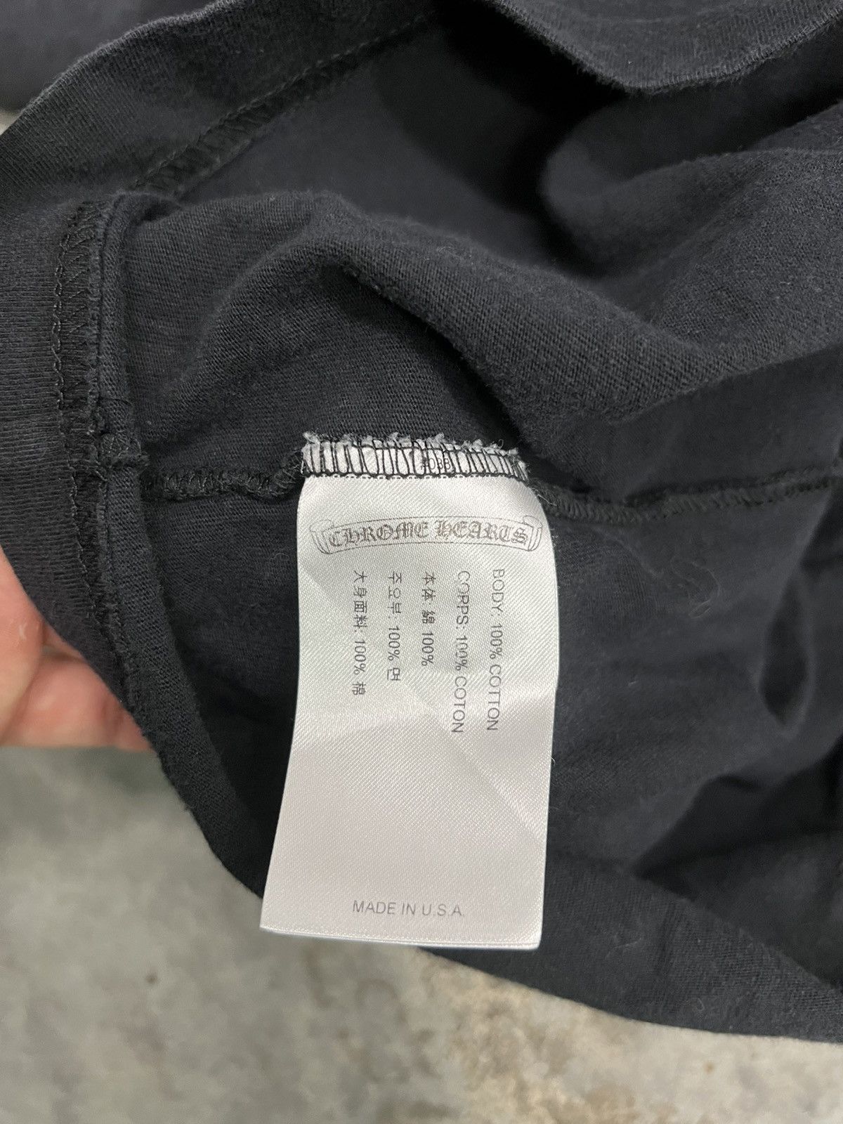 Chrome Hearts Chrome hearts multi color logo pocket tee Size US M / EU 48-50 / 2 - 8 Thumbnail