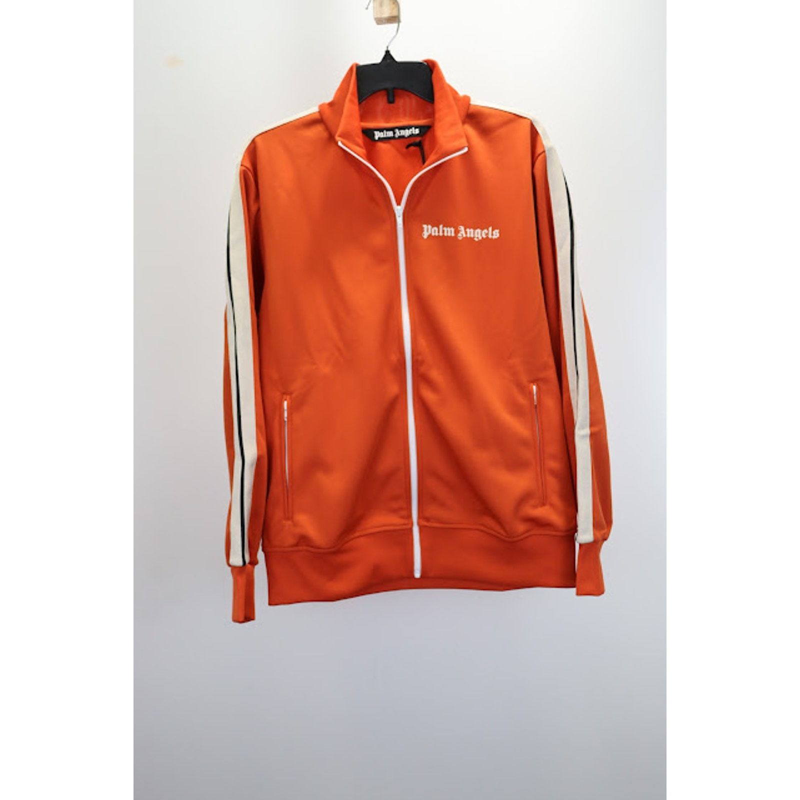 Palm Angels o1rshd1 Classic Track Jacket in Brick Red Size US M / EU 48-50 / 2 - 2 Thumbnail