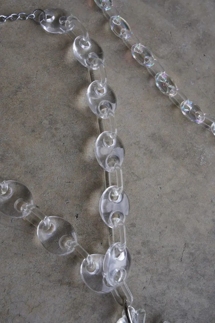 Other X-Ray Clear Cross Link Necklace Chain Size ONE SIZE - 3 Thumbnail