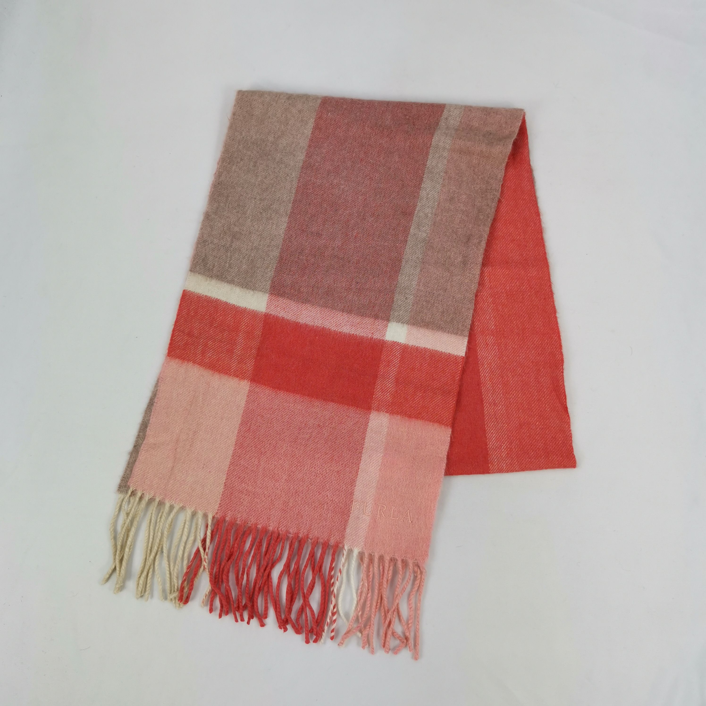 Furla Vintage Furla Scarf Muffler Wool Scarves Size ONE SIZE - 3 Thumbnail