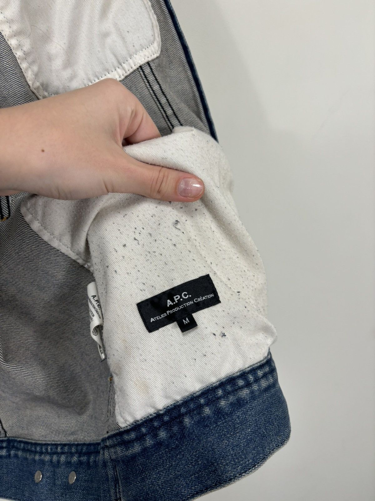 A.P.C. A.P.C. Men’s Type 3 Blue Trucker Denim Jacket Size US M / EU 48-50 / 2 - 12 Thumbnail