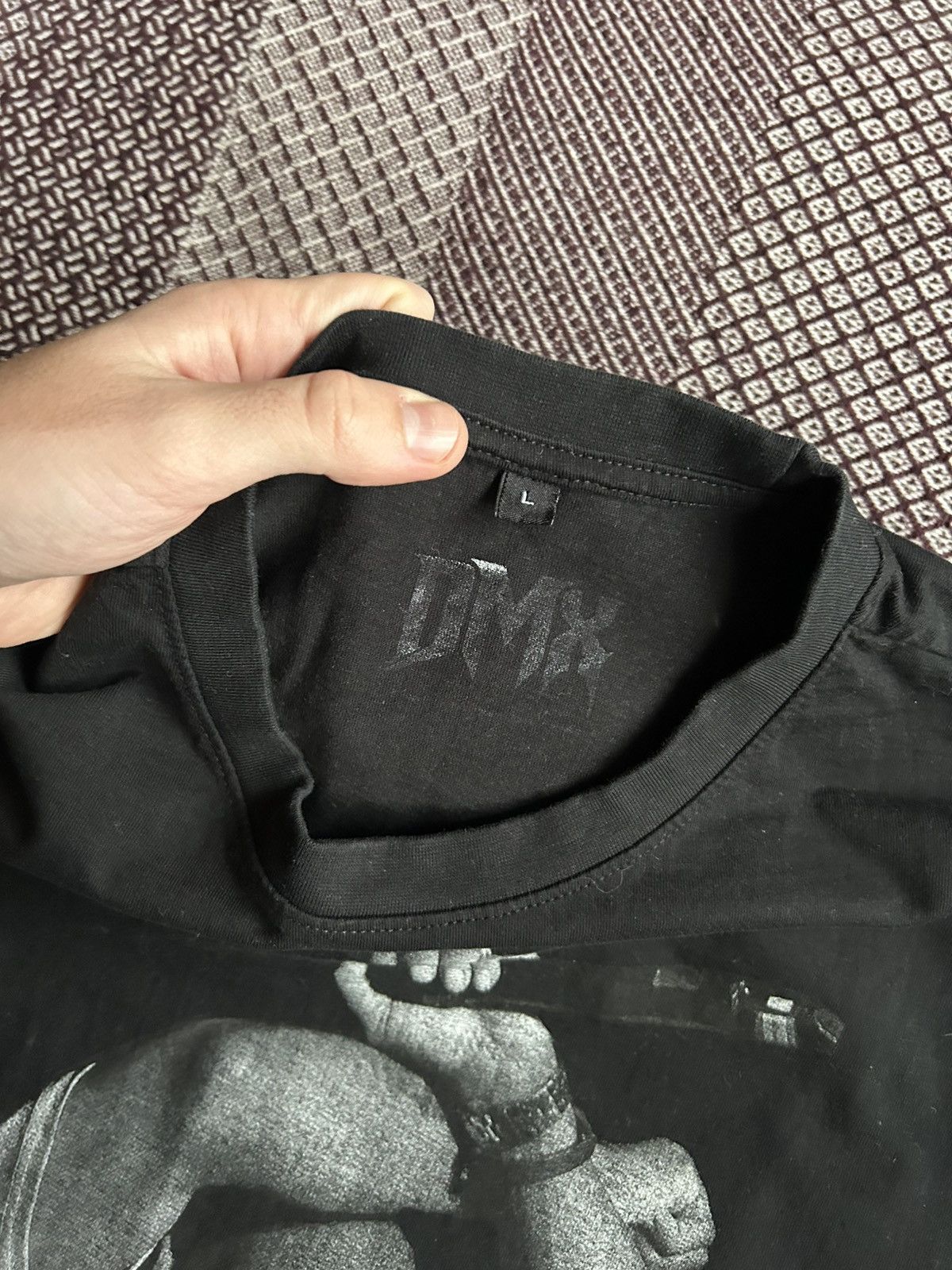 Rap Tees DMX BIG LOGO T-SHIRT VINTAGE HIP HOP BAND MUSIC RAP STYLE Size US L / EU 52-54 / 3 - 5 Thumbnail
