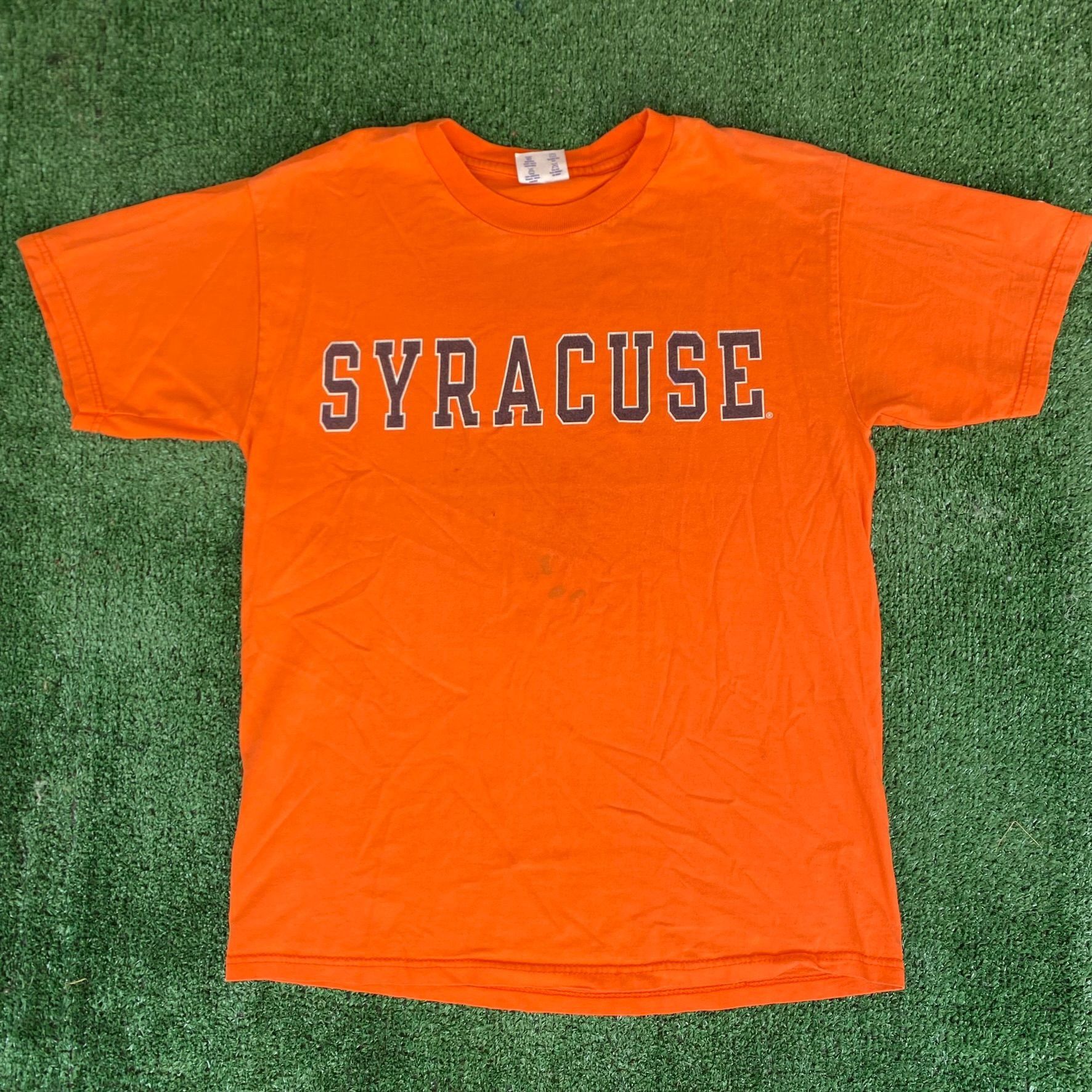 Champion Vintage Y2K Syracuse Orange Shirt University College Logo Te Size US M / EU 48-50 / 2 - 1 Thumbnail