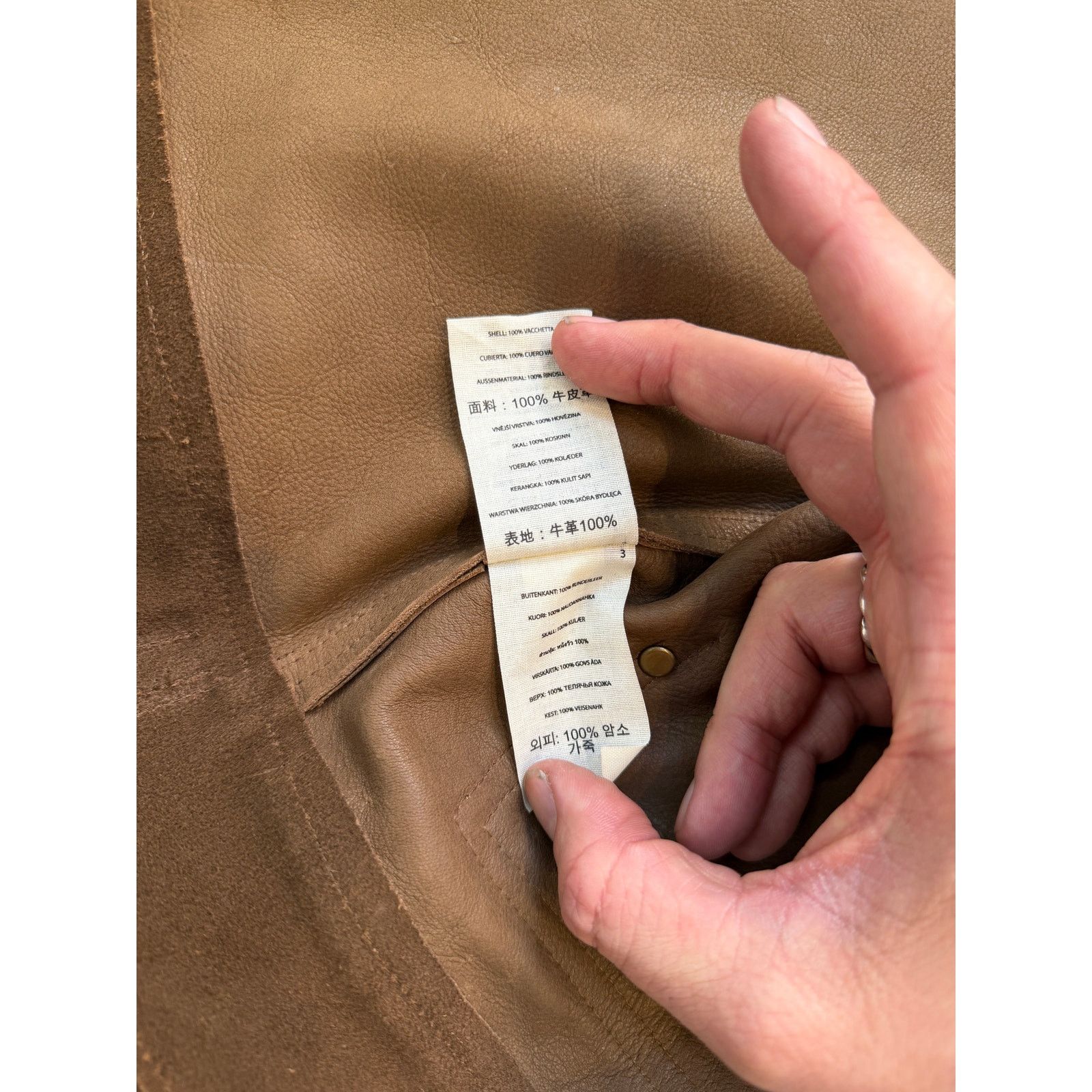 Filson Filson Roughout Leather Short Cruiser Jacket Size US XL / EU 56 / 4 - 7 Thumbnail