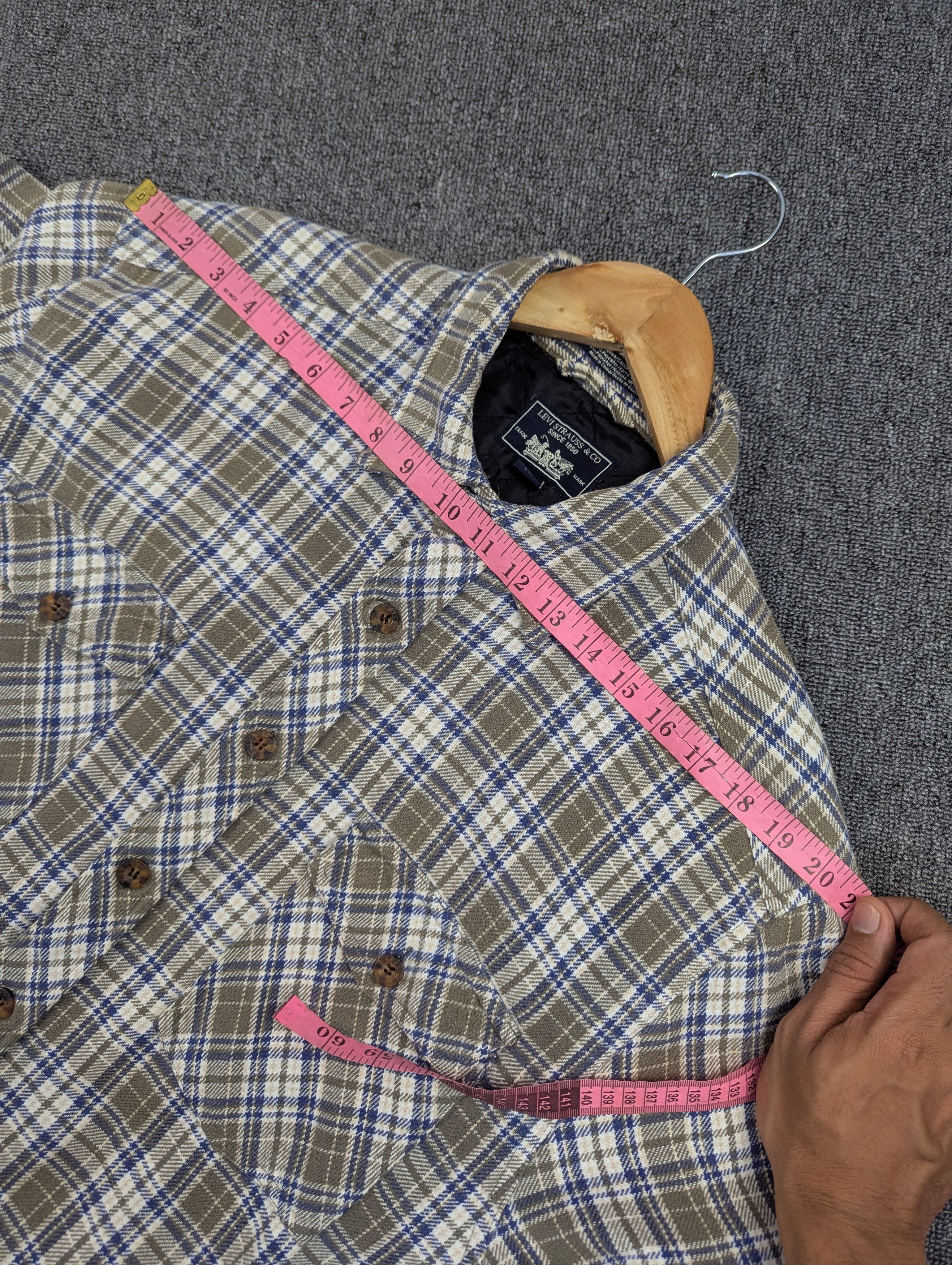 Levi's Levi's Strauss Quilted Lined Flannel Button Ups Jacket Size US L / EU 52-54 / 3 - 19 Thumbnail