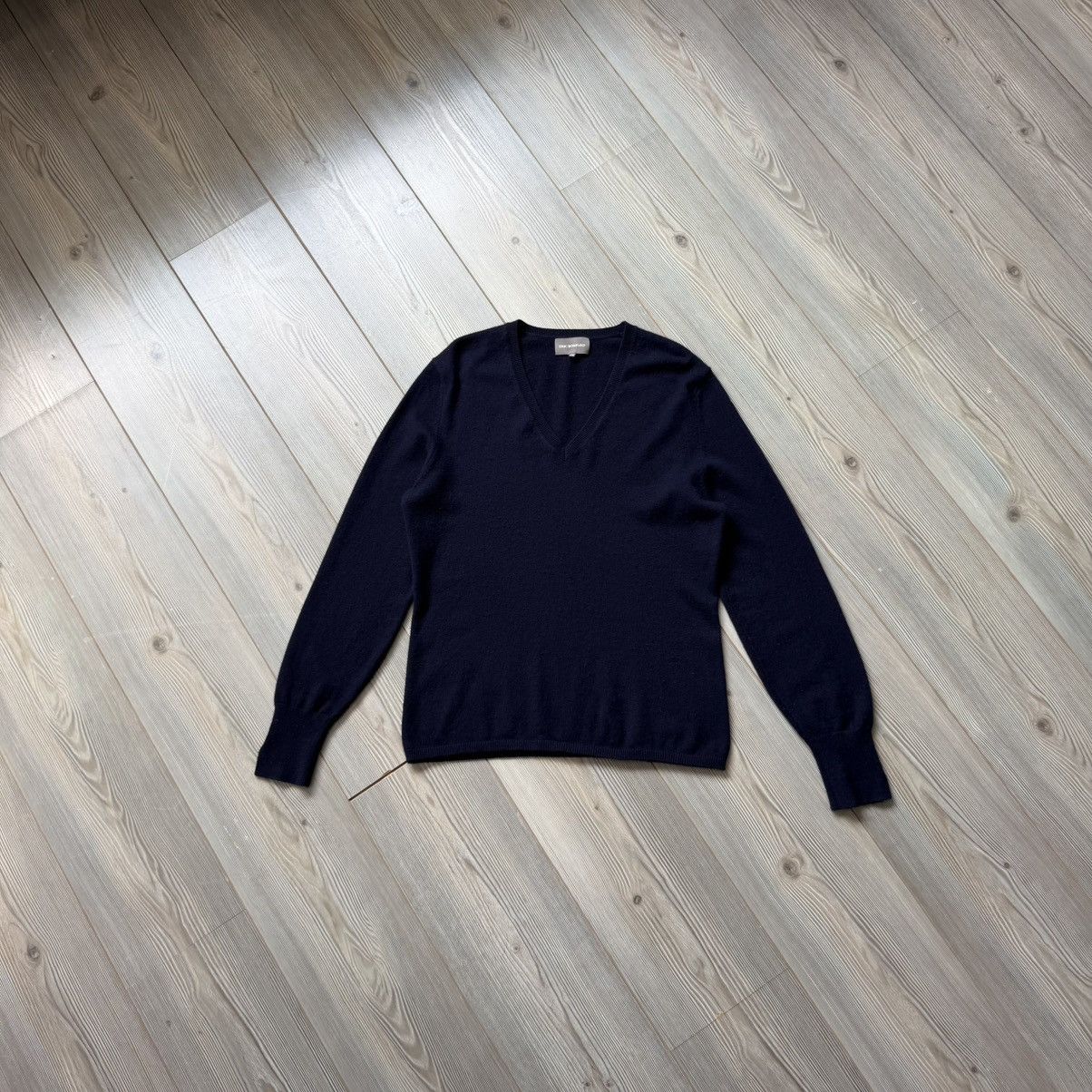 Other Eric Bompard Cashmere V Neck Sweater Size XXL / US 16-18 / IT 52-54 - 7 Thumbnail