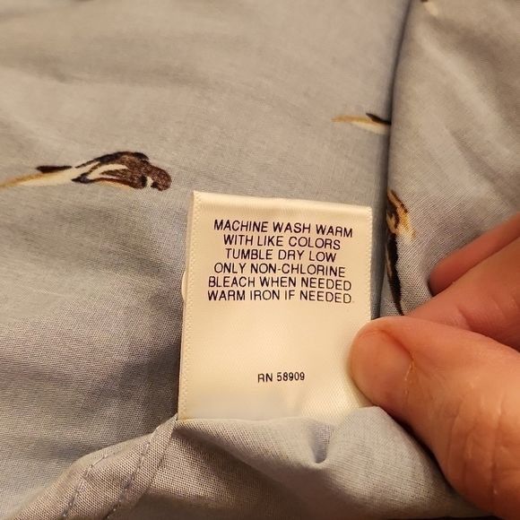 Other Crosby & Howard Stretch Fabric Light Blue Button Down LS Bir Size US XL / EU 56 / 4 - 11 Thumbnail