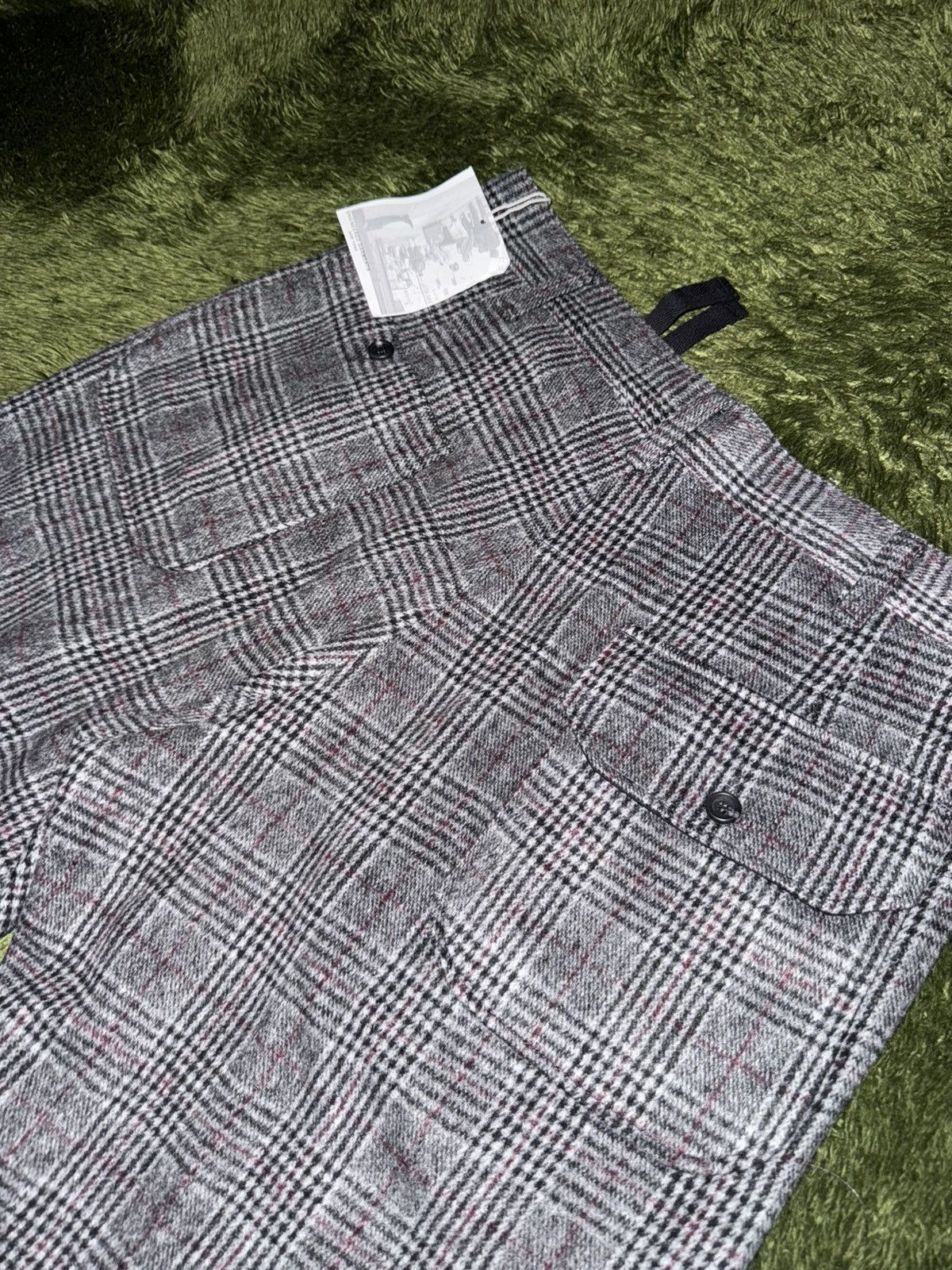 Engineered Garments [M] Engineered Garments Carlyle Check Wool Trousers Plaid Size US 34 / EU 50 - 9 Thumbnail