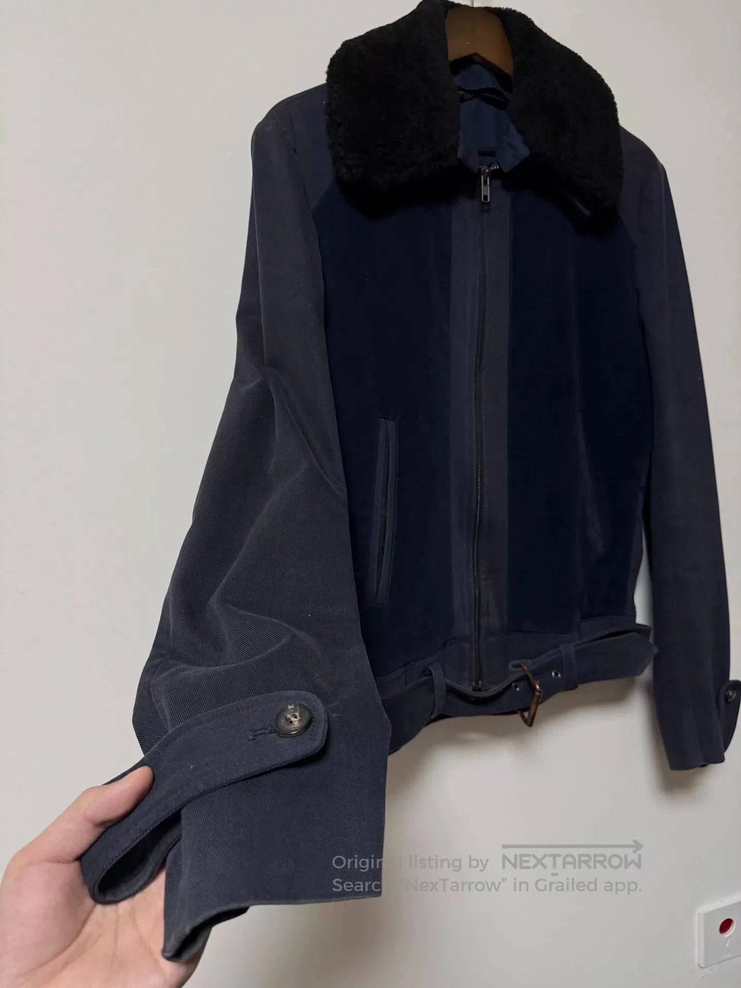 Maison Margiela maison martin margiela detachable fur collar jacket. Size US M / EU 48-50 / 2 - 5 Thumbnail