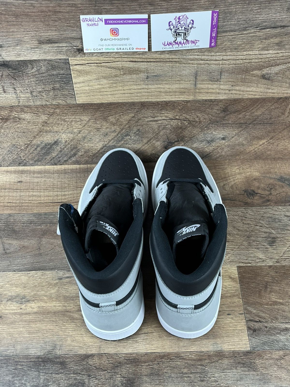 Jordan Brand Air Jordan 1 Retro High OG Shadow 2.0 Size US 12 / EU 45 - 4 Thumbnail