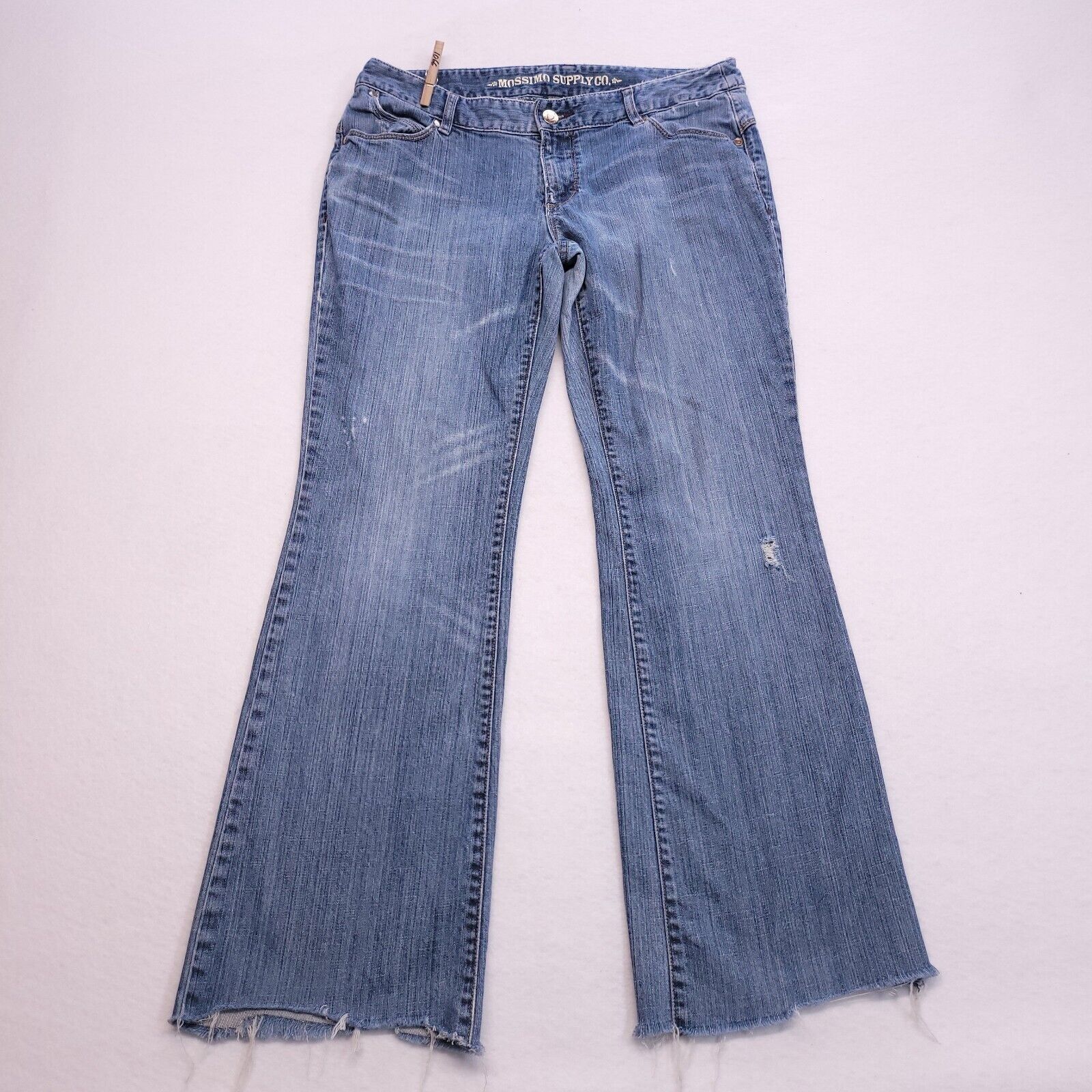 Mossimo Mossimo Supply Co Boot Cut Denim Jeans Womens Size 13 Blue Size 32" / US 10 / IT 46 - 2 Thumbnail