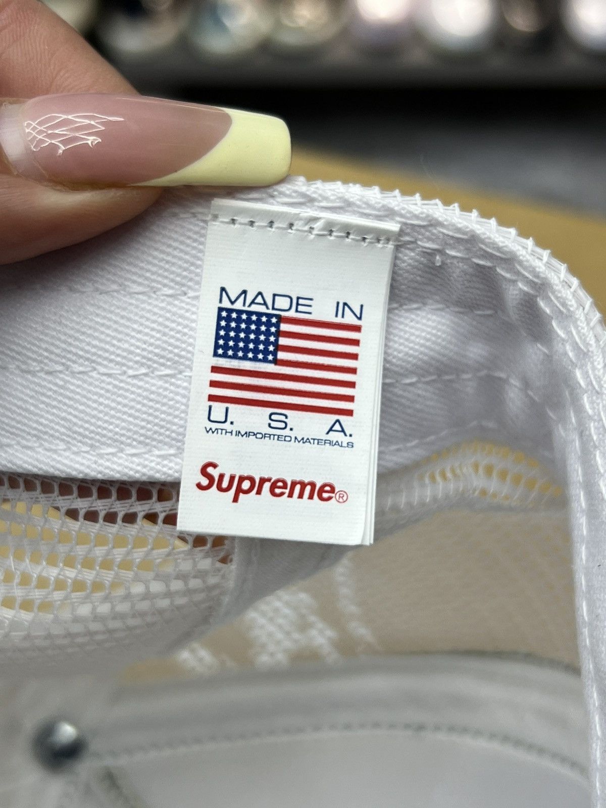 Supreme Supreme Authorized Mesh Back 5 Panel Cap Size ONE SIZE - 11 Thumbnail
